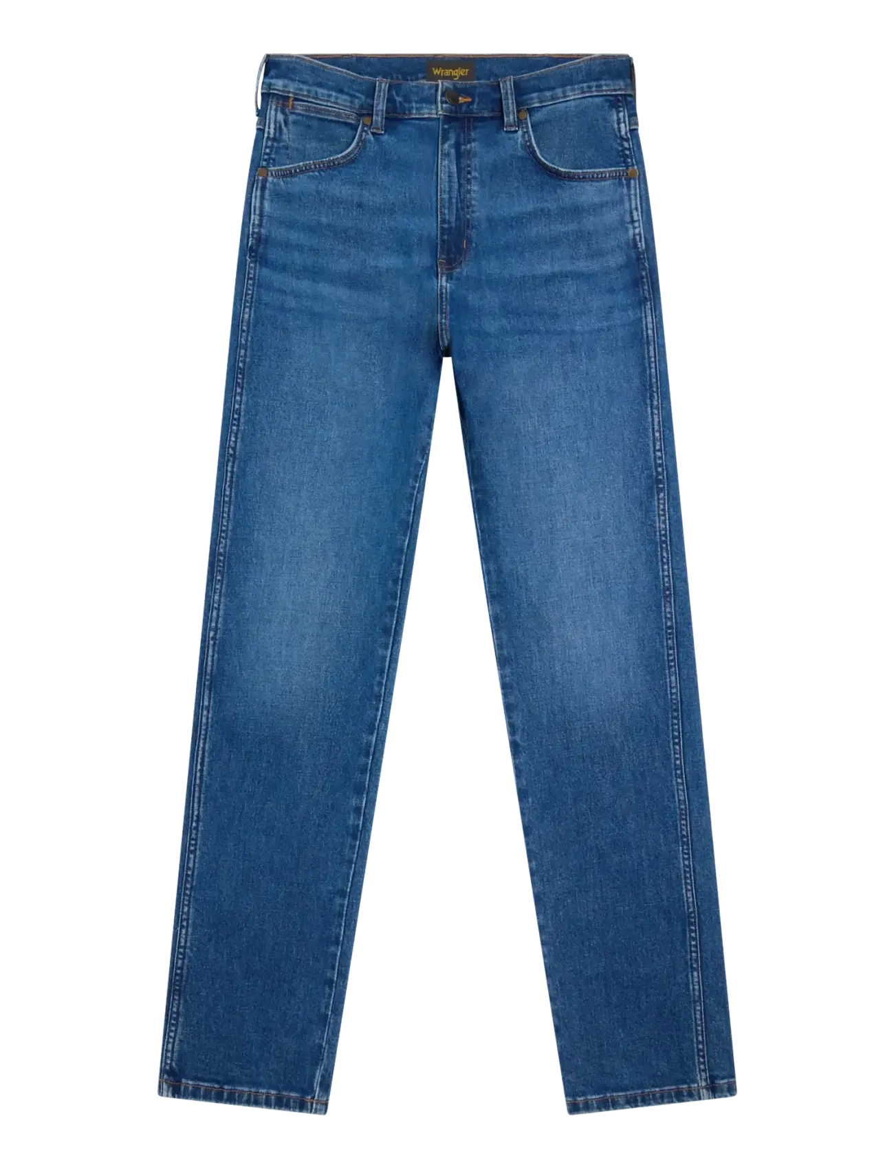 Wrangler FRONTIER - Regular jeans - MID VISUAL / blue