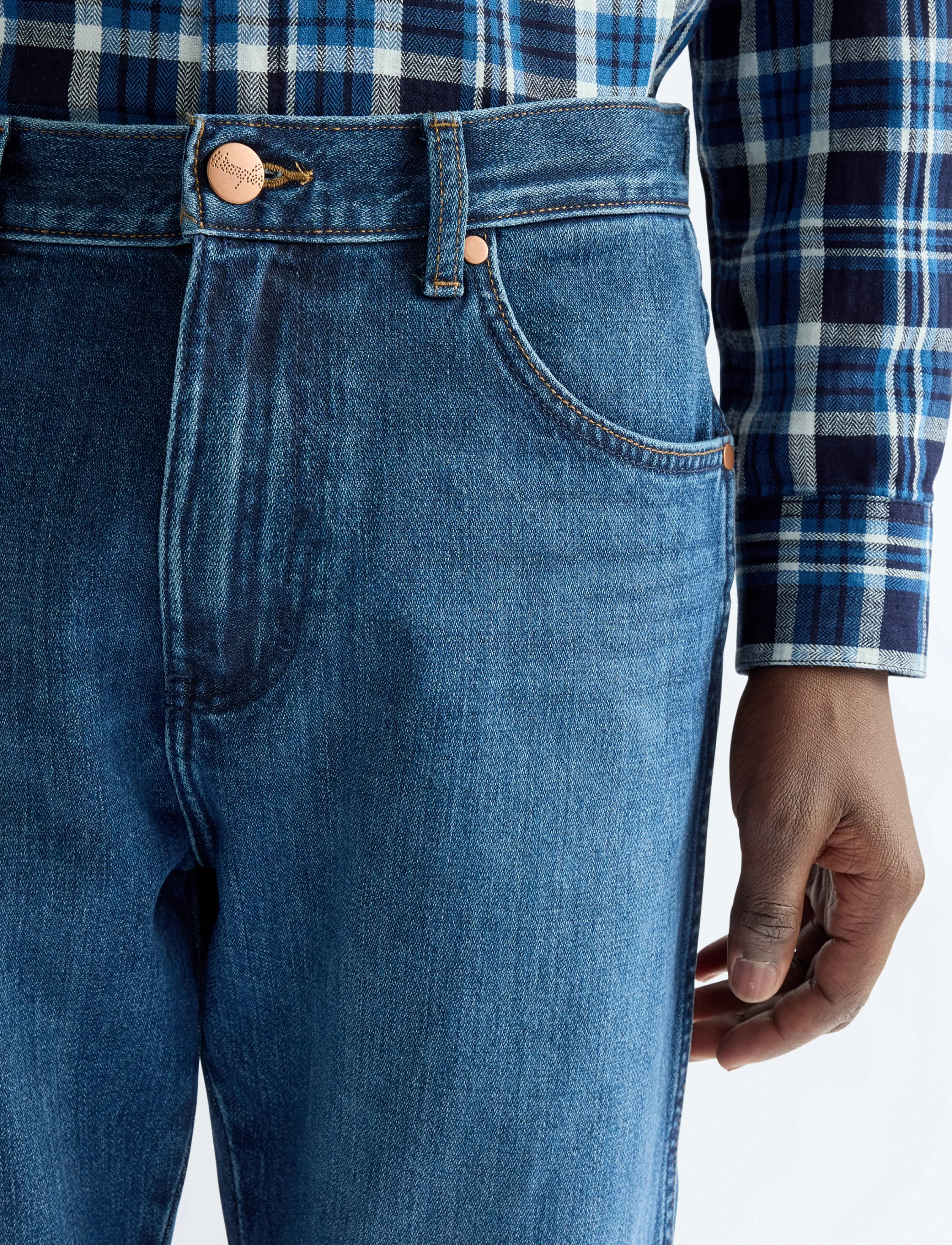 WRANGLER Frontier straight leg jeans herr – bild 5