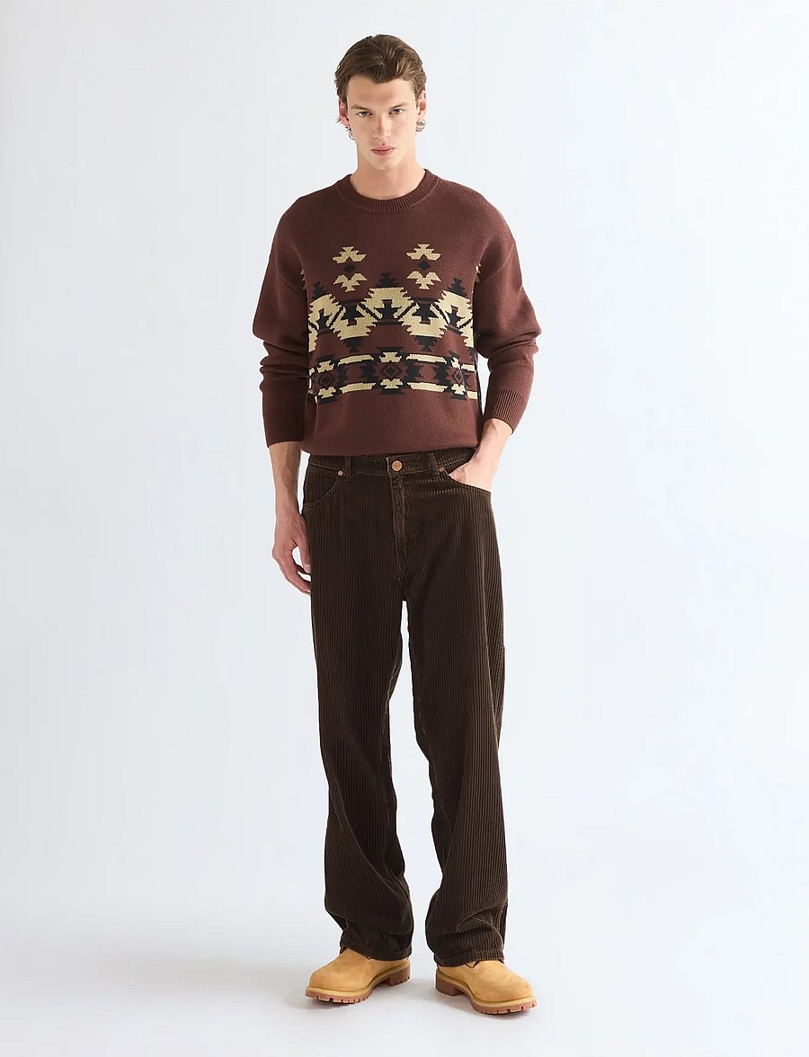Wrangler - LOOSE STRAIGHT - loose jeans - coffee - 3