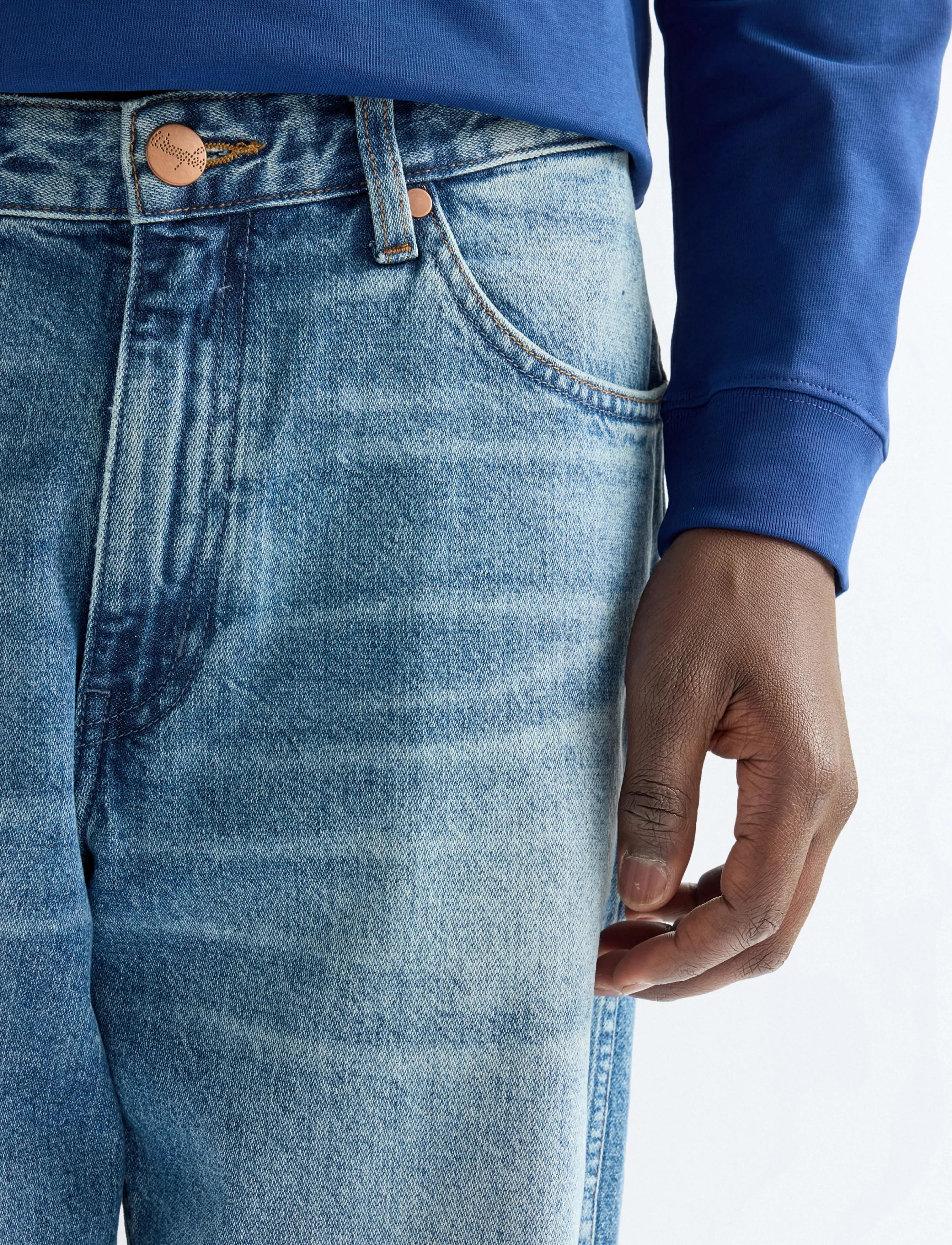 Wrangler - LOOSE STRAIGHT - vintage worn - 5