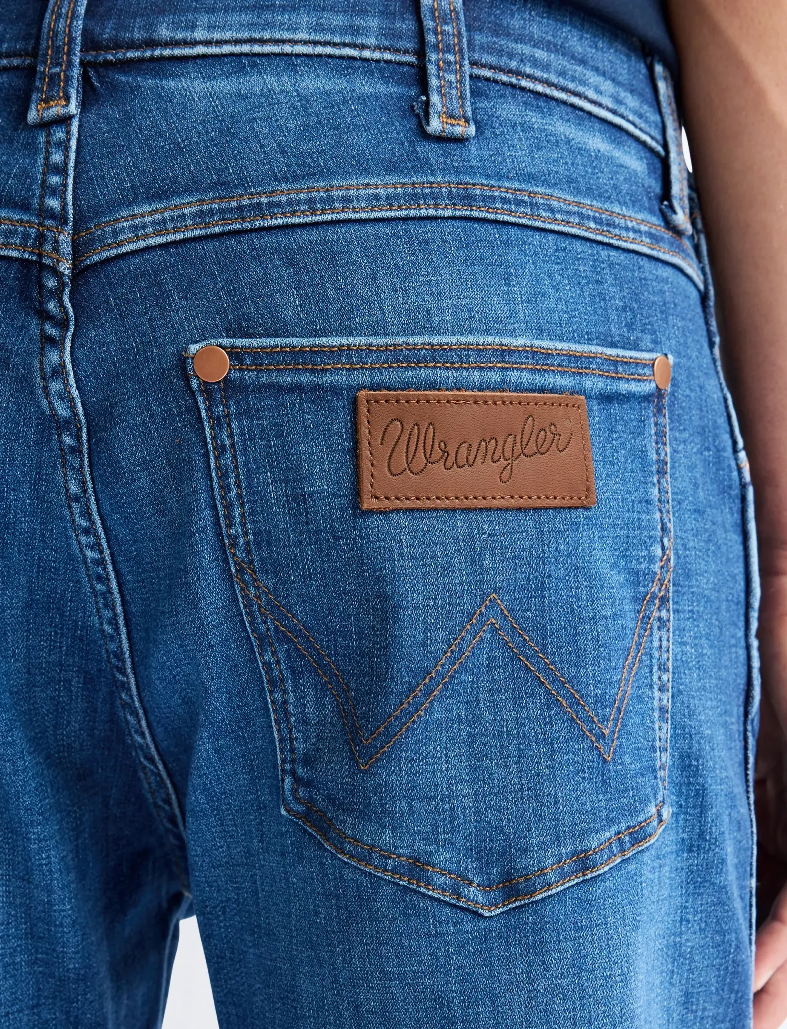 Wrangler - LARSTON - aptempti džinsai - dandelion summer - 5