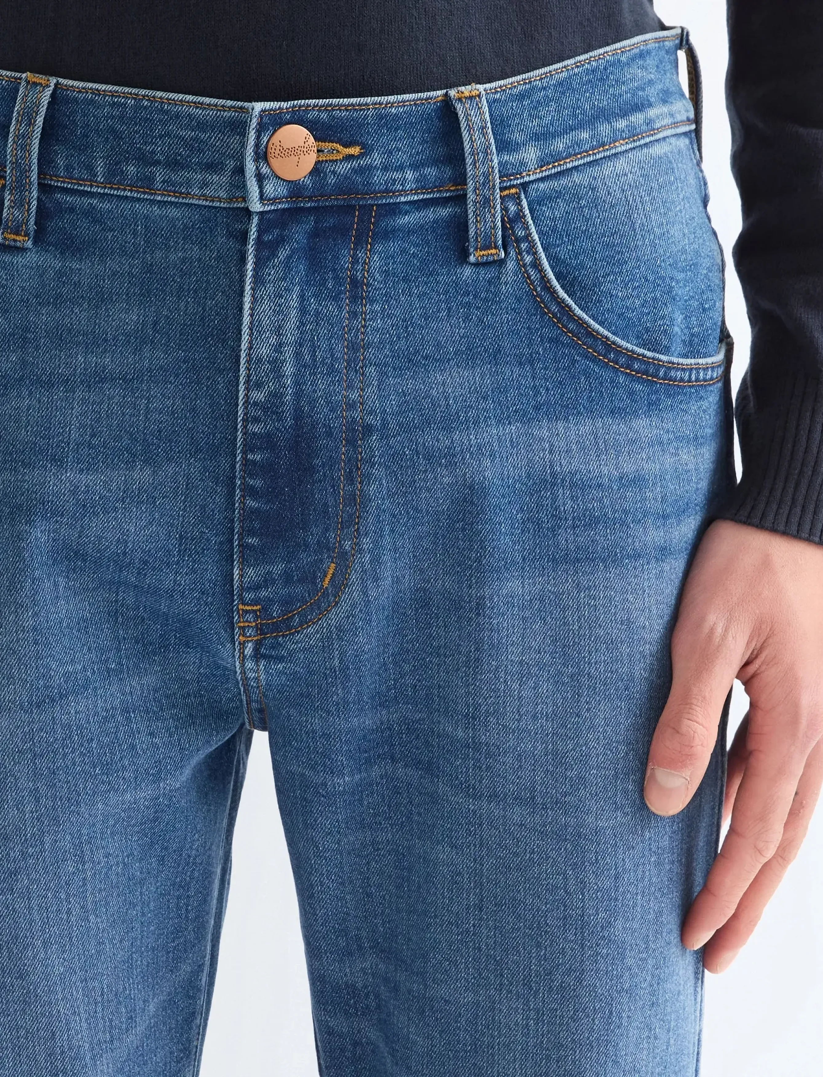 Wrangler - LARSTON - hosen & jeans - zephyr - 5