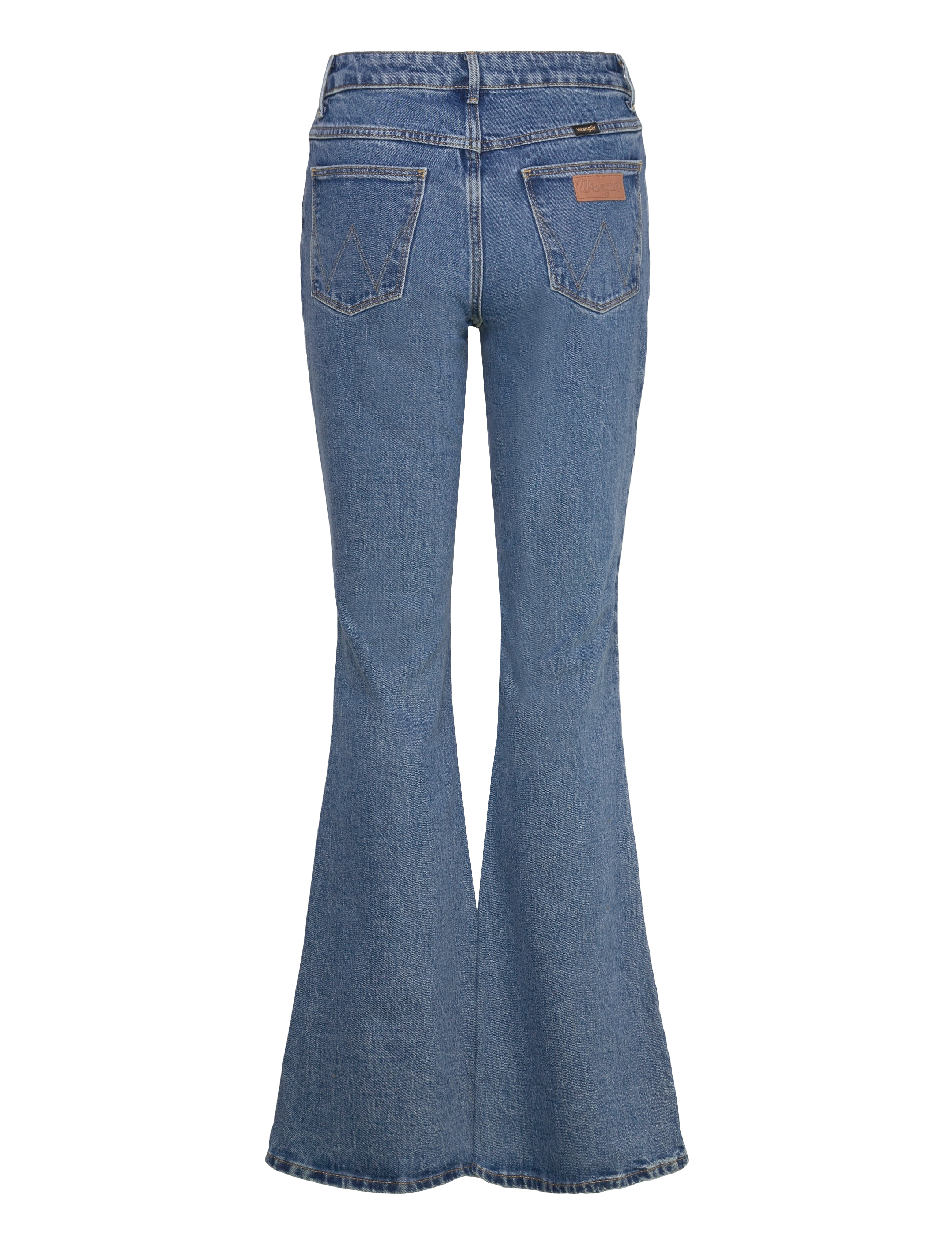Wrangler - FIERCE FLARE - džinsi ar zvanveida galiem - meadow - 2
