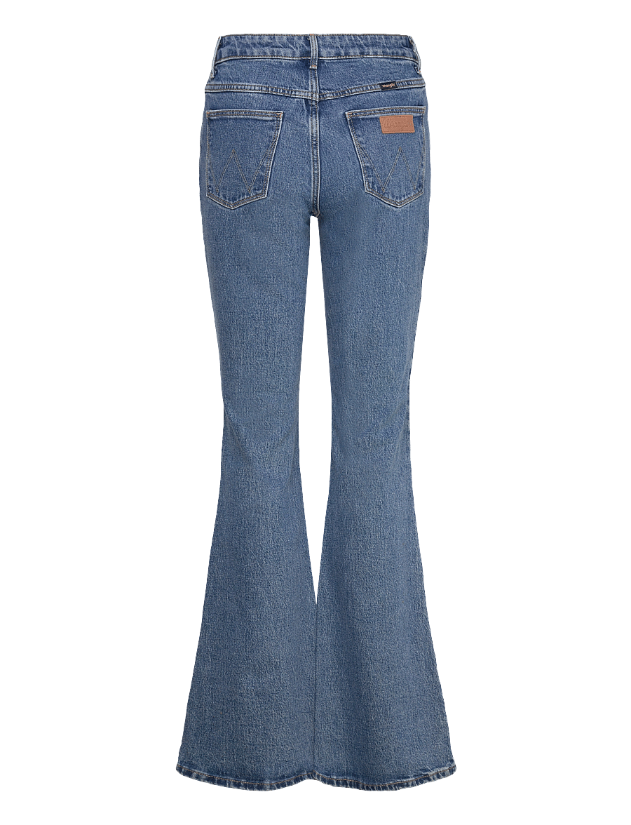 Wrangler - FIERCE FLARE - schlaghosen - meadow - 2