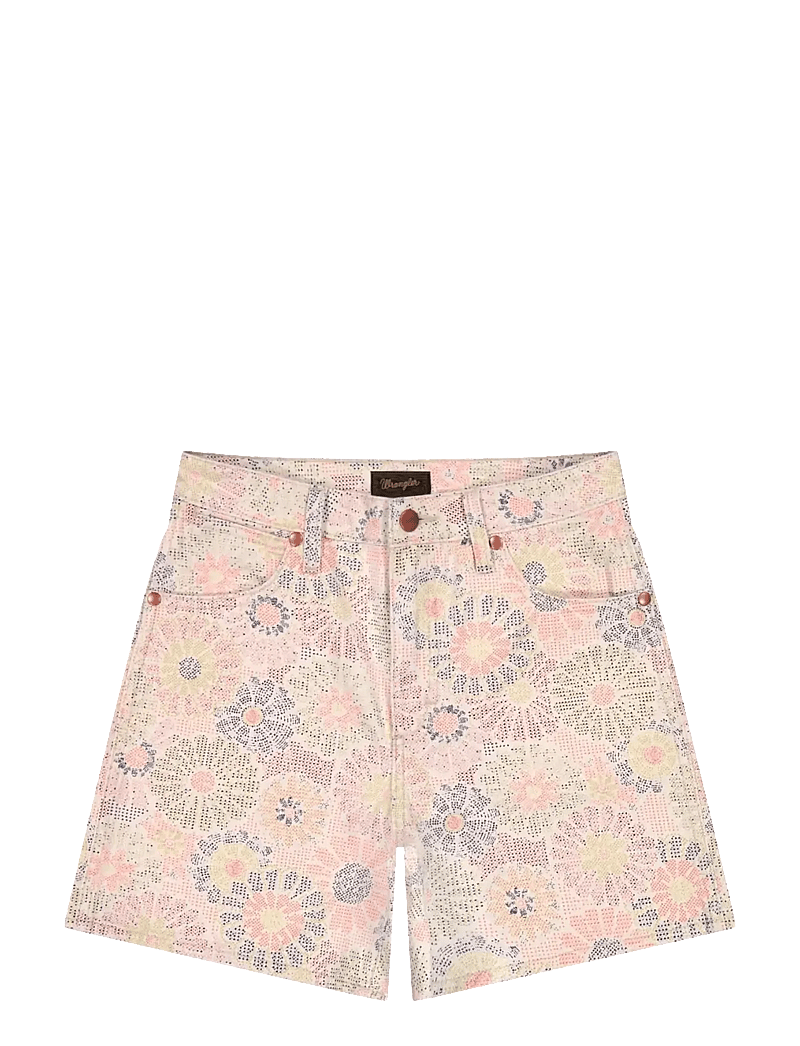 Wrangler - COWBOY SHORT 5 INCH - lühikesed teksapüksid - firework floral - 1