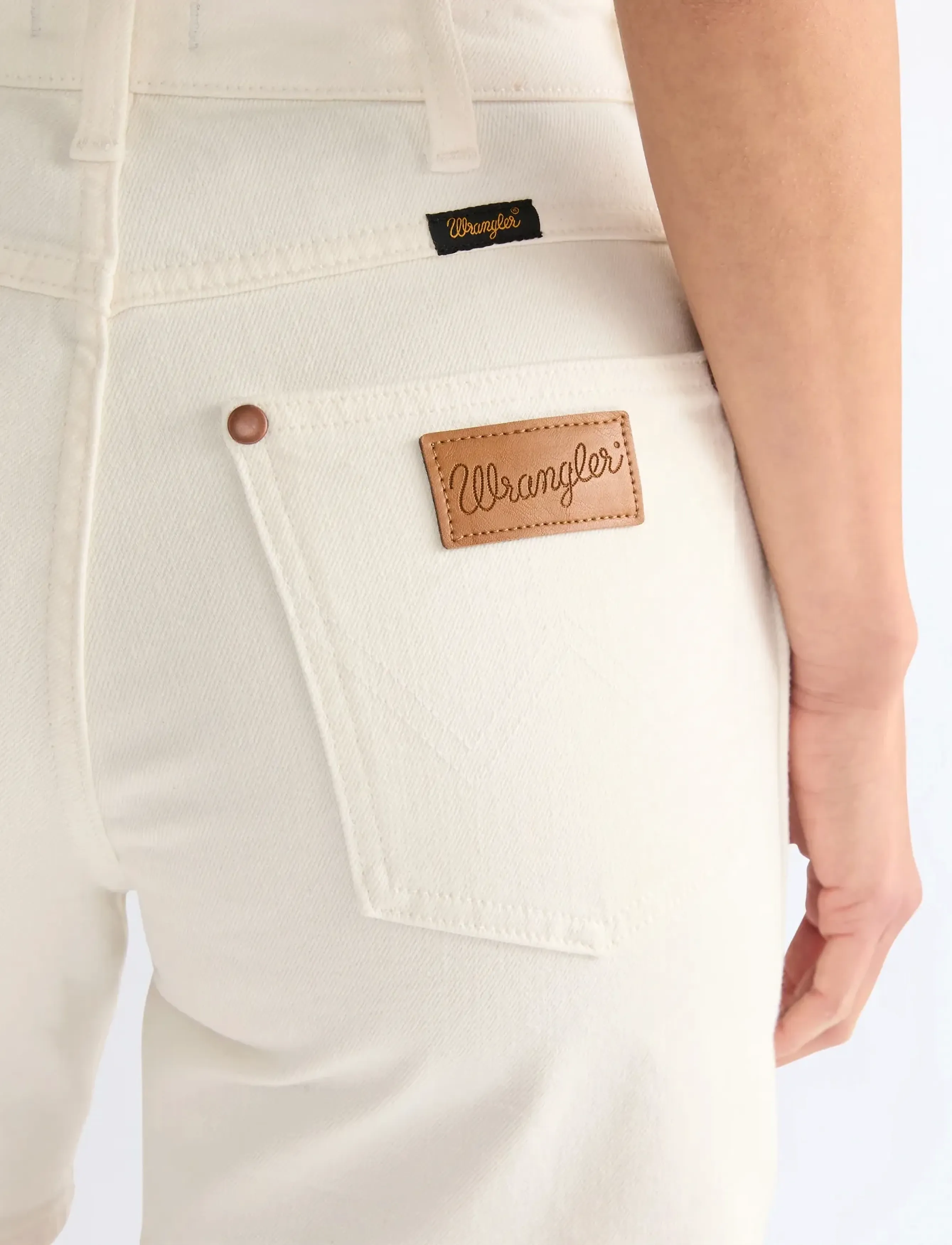 Wrangler - COWBOY SHORT 5 INCH - laveste priser - swan - 5