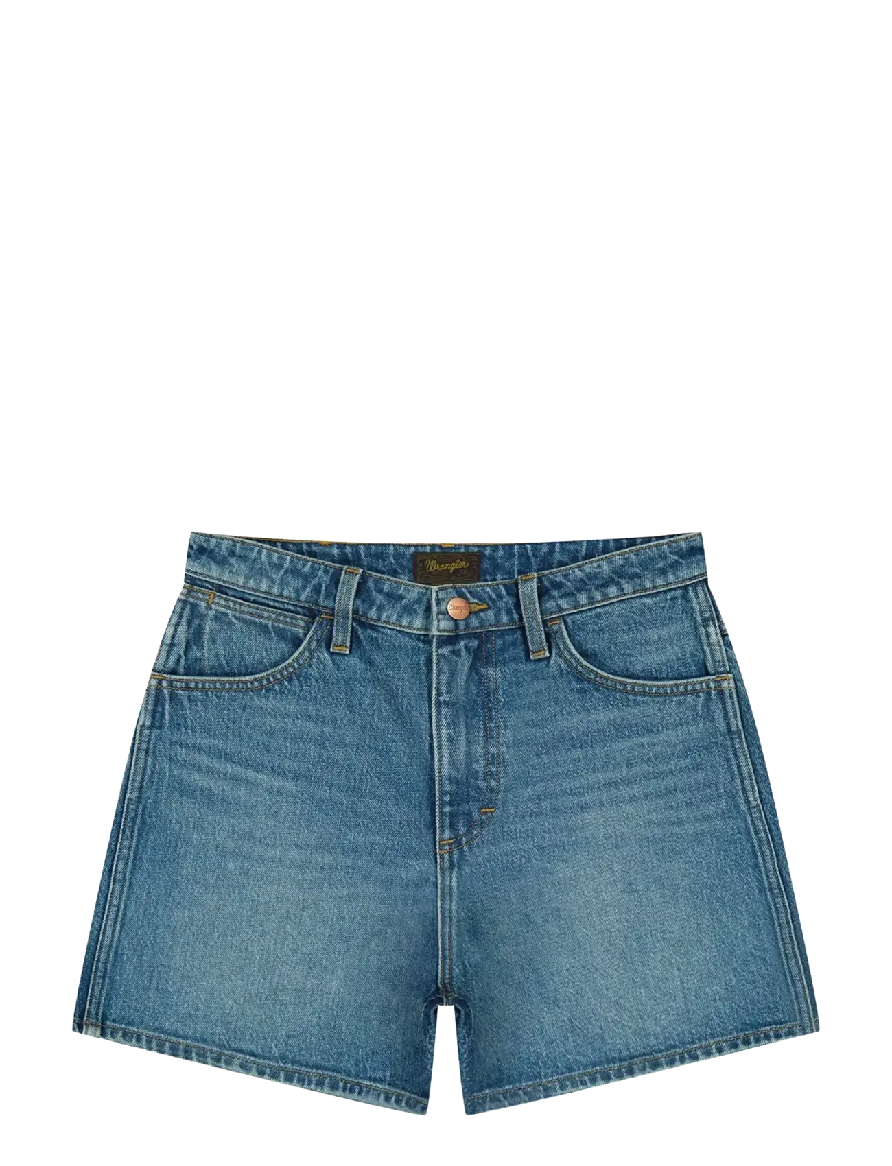 WRANGLER Cowboy Kurz 5 Inch Blau - 25x00 - Damen