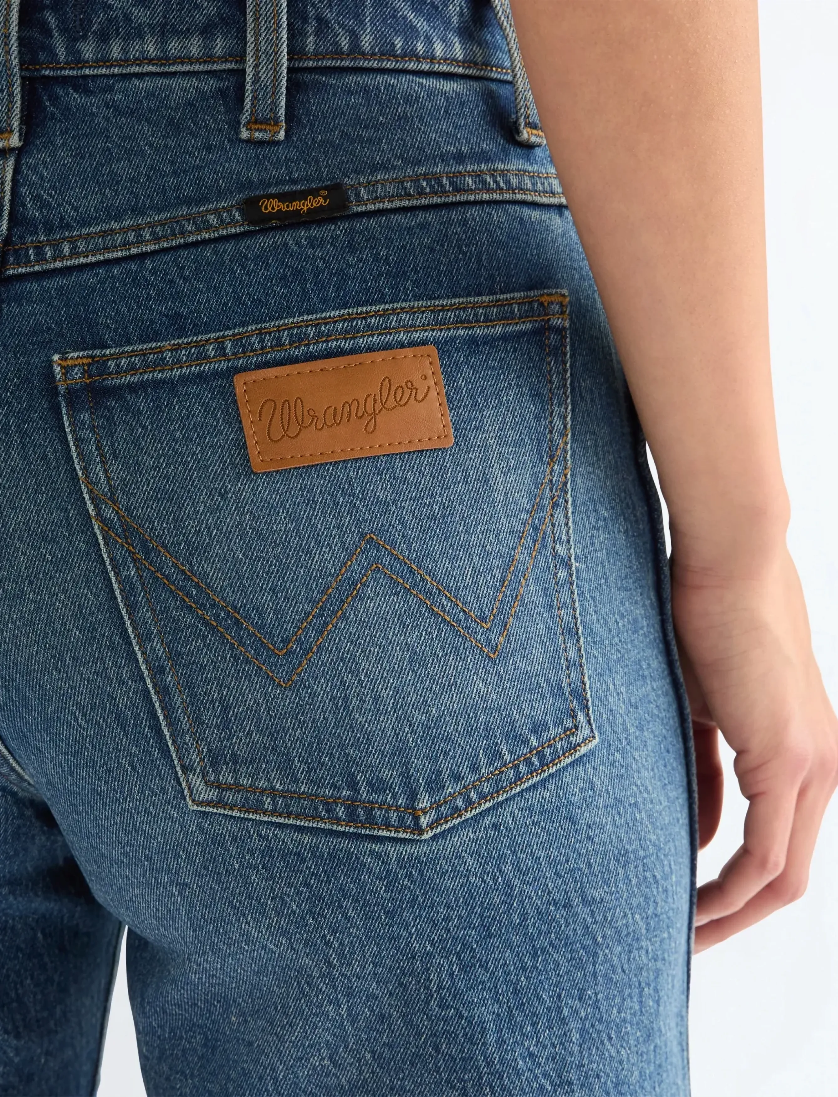 Wrangler - COWBOY SHORT 5 INCH - naisten - whirlwind - 5