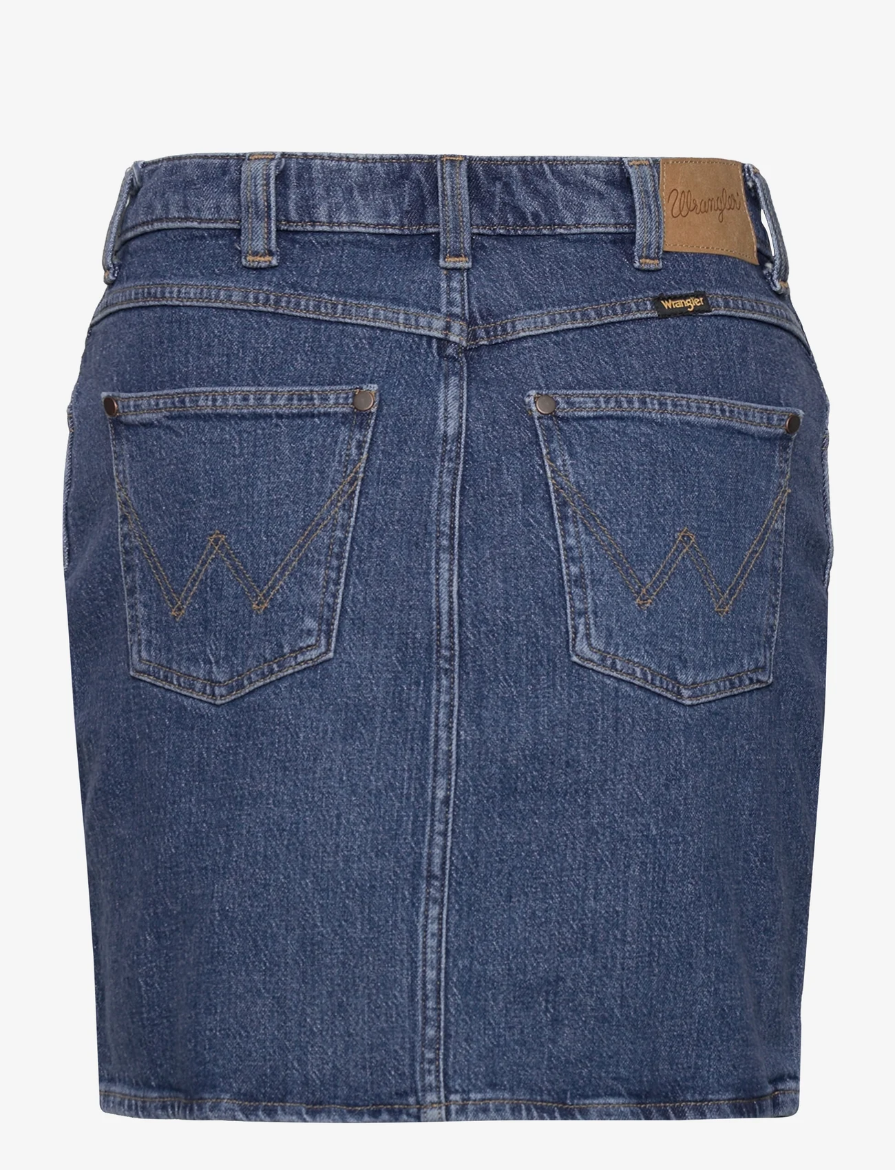 Wrangler - MOM SKIRT - jeansowe spódnice - chase - 1