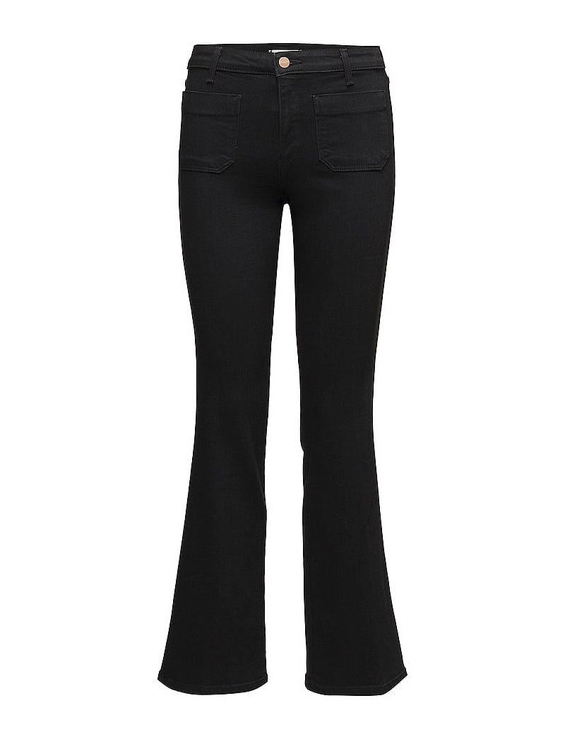 Wrangler - FLARE - schlaghosen - retro black - 2