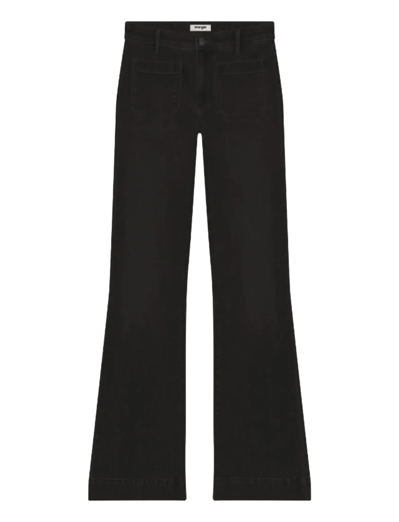 WRANGLER Flare Schwarz - 24x32 - Damen