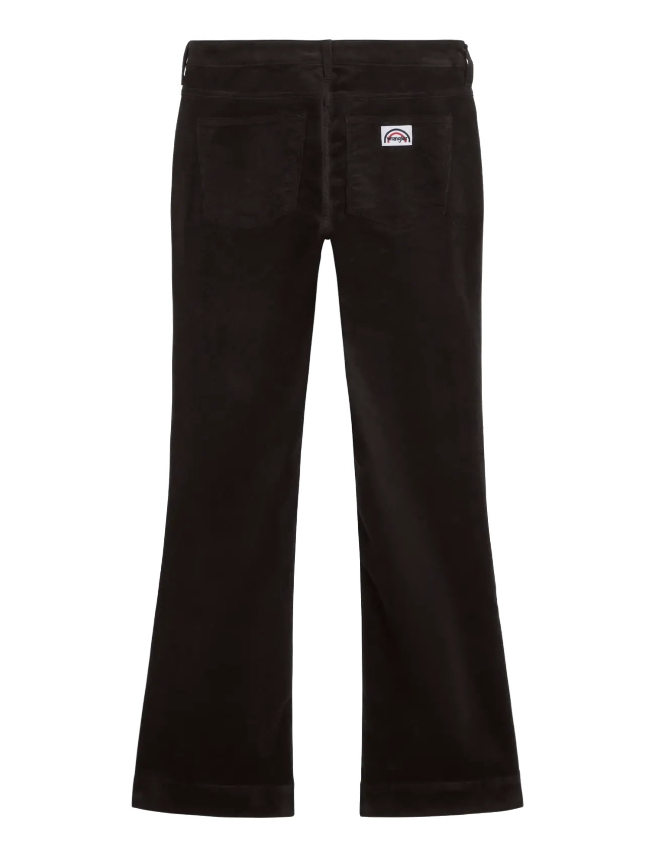 Wrangler - FLARE - alt eriti laia säärega teksad - jet black - 2