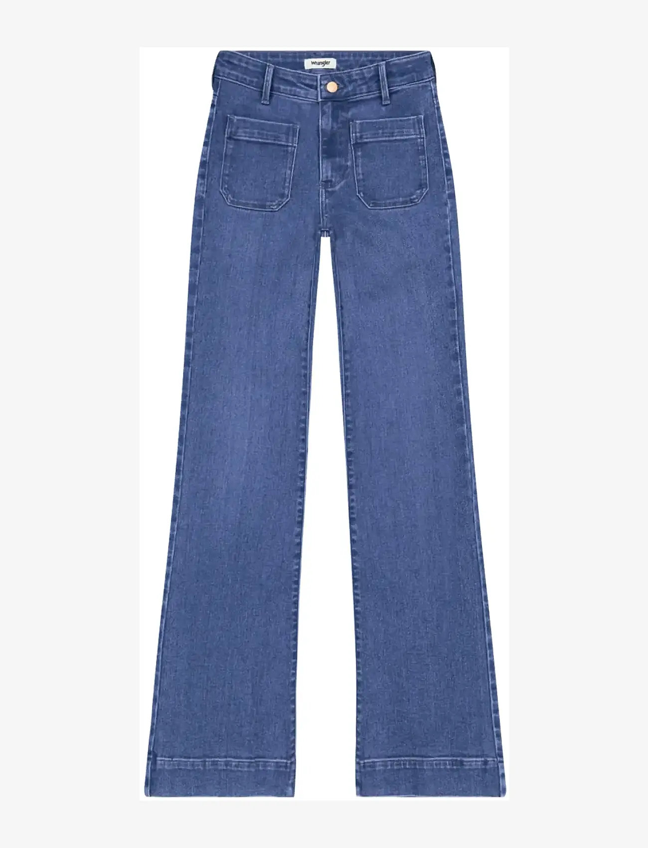 Wrangler - FLARE - schlaghosen - serenity blue - 1