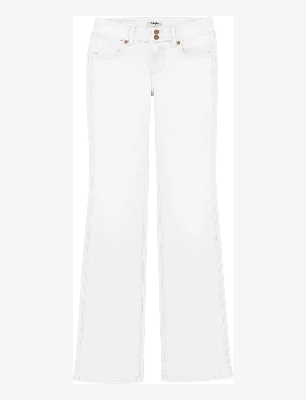 Wrangler - FLARE - flared jeans - worn white - 1