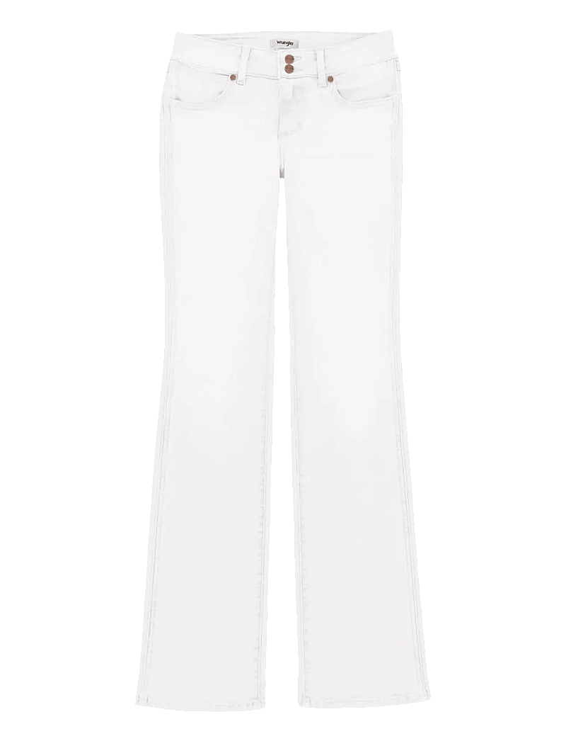 Wrangler - FLARE - flared jeans - worn white - 1