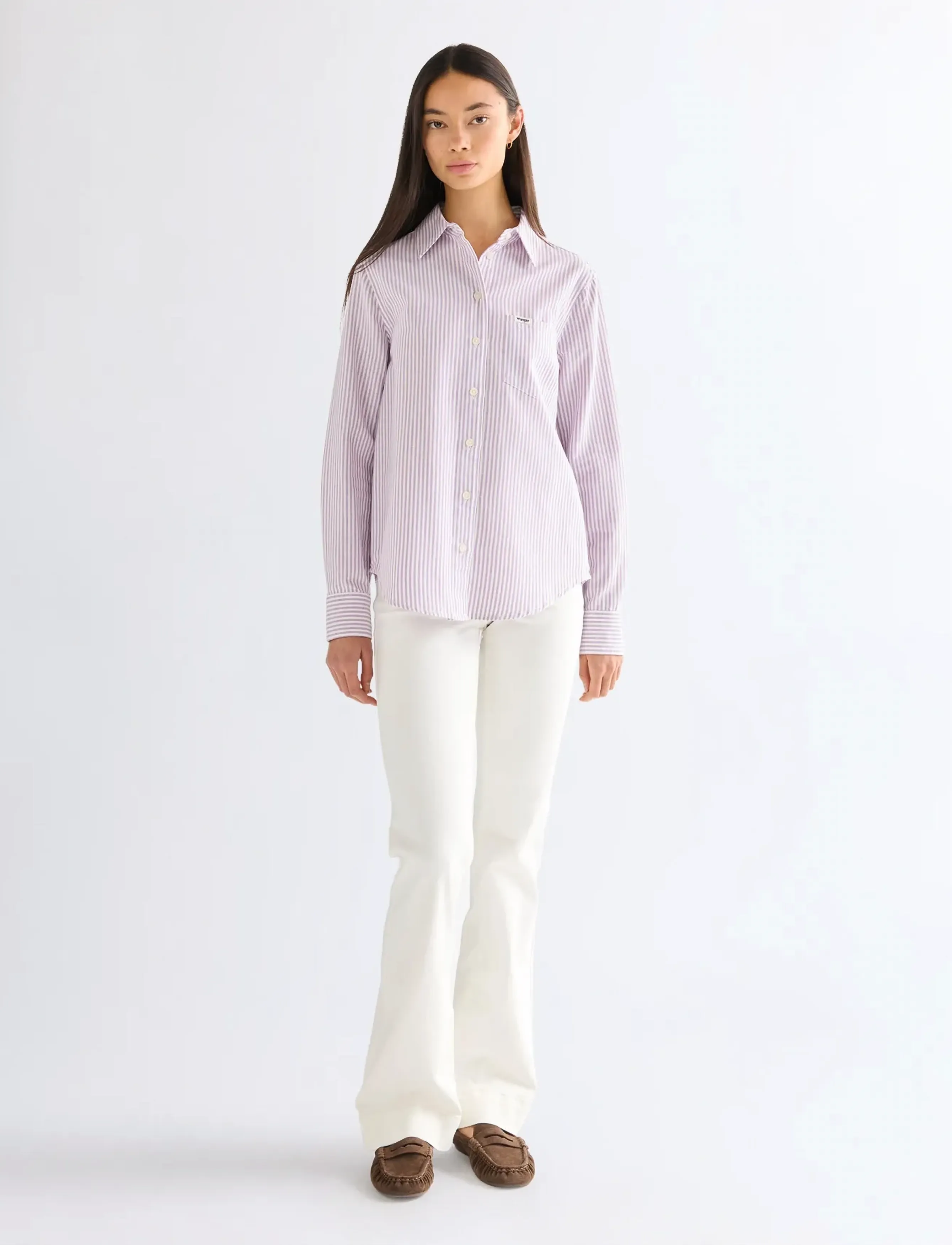 Wrangler - FLARE - worn white - 3