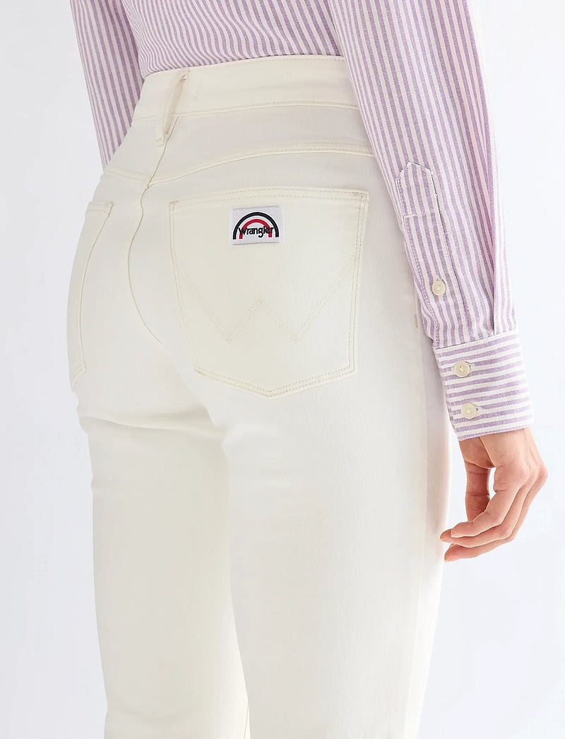 Wrangler - FLARE - flared jeans - worn white - 4