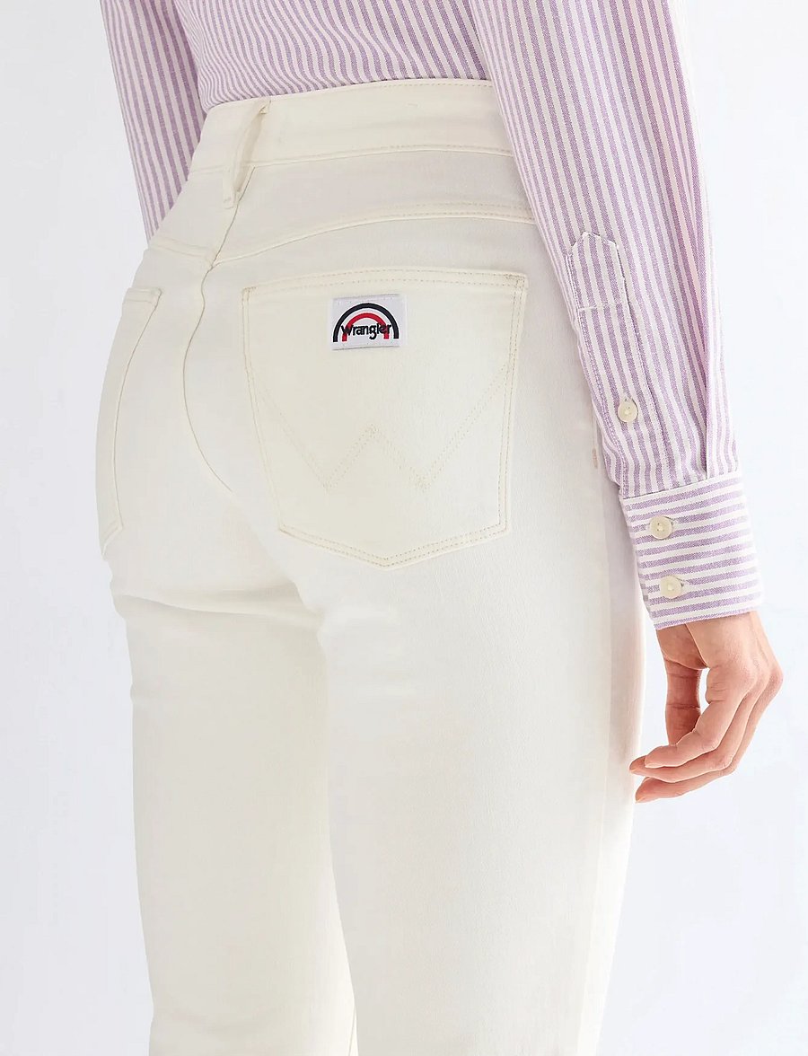 Wrangler - FLARE - worn white - 4