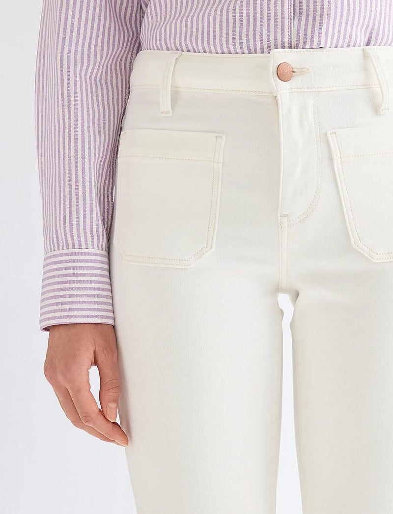 Wrangler - FLARE - flared jeans - worn white - 5