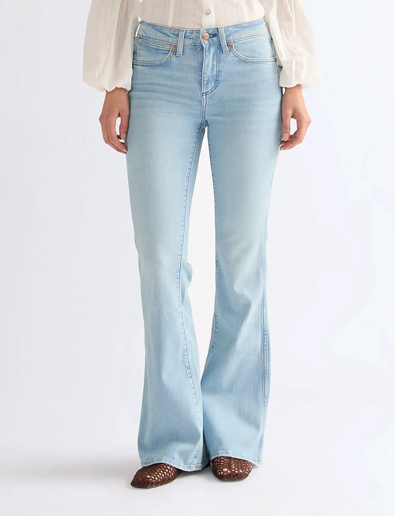 Wrangler - MONTANA - alt eriti laia säärega teksad - court teal - 0