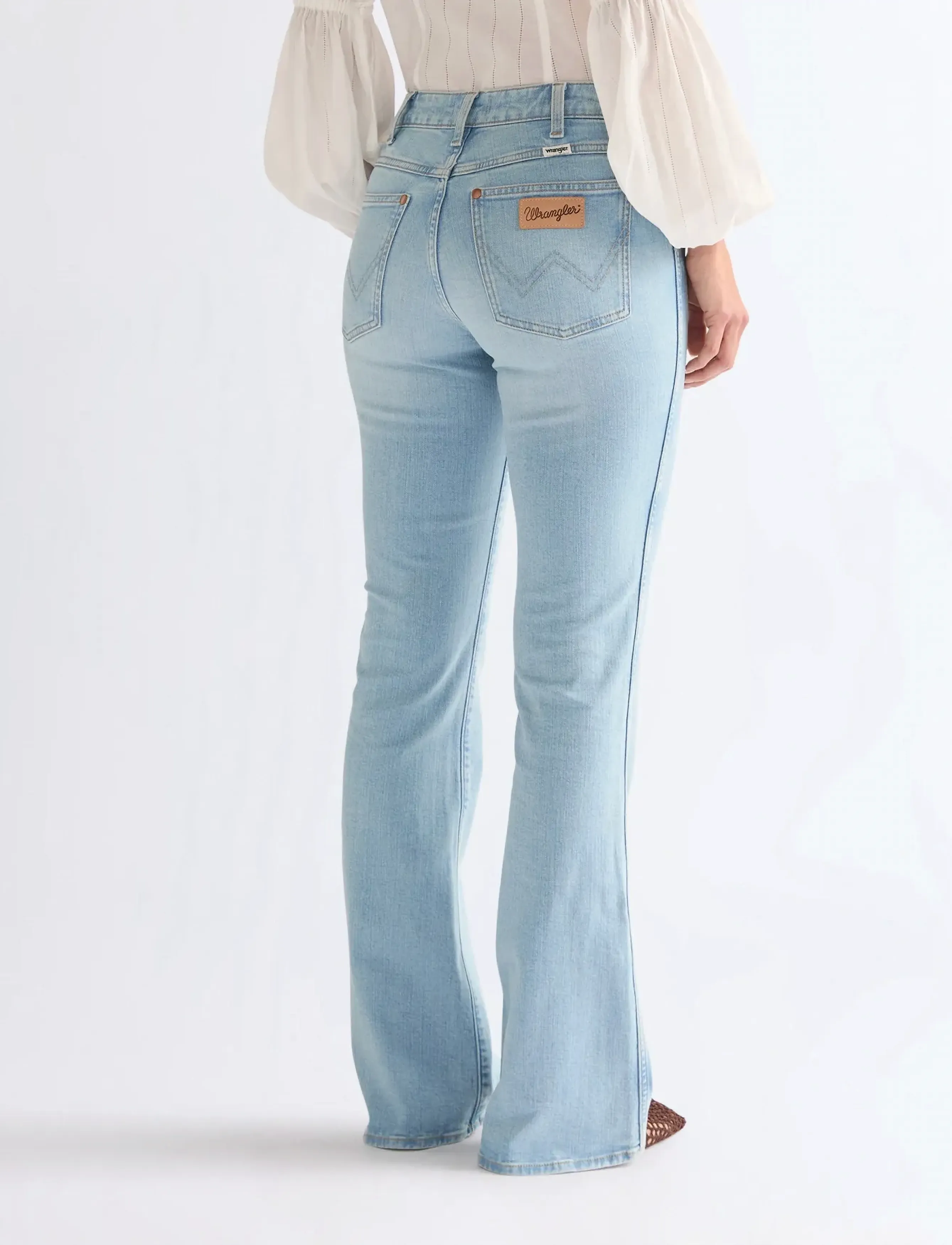 Wrangler - MONTANA - flared jeans - court teal - 3