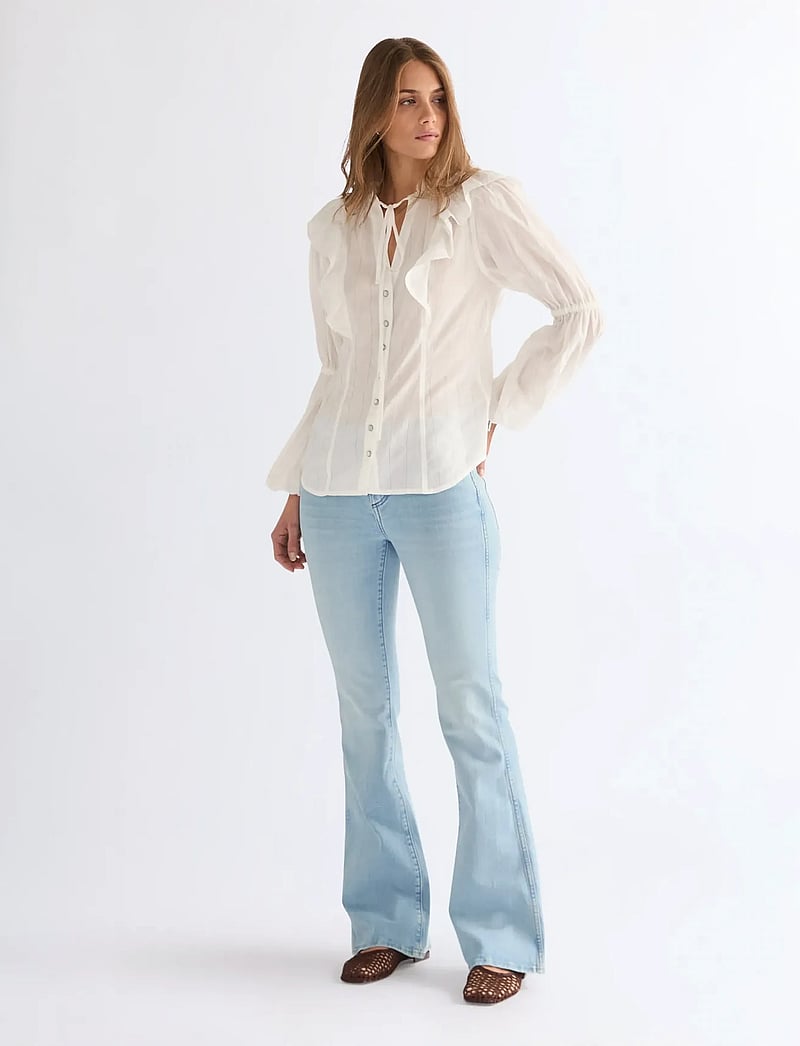 Wrangler - MONTANA - alt eriti laia säärega teksad - court teal - 4