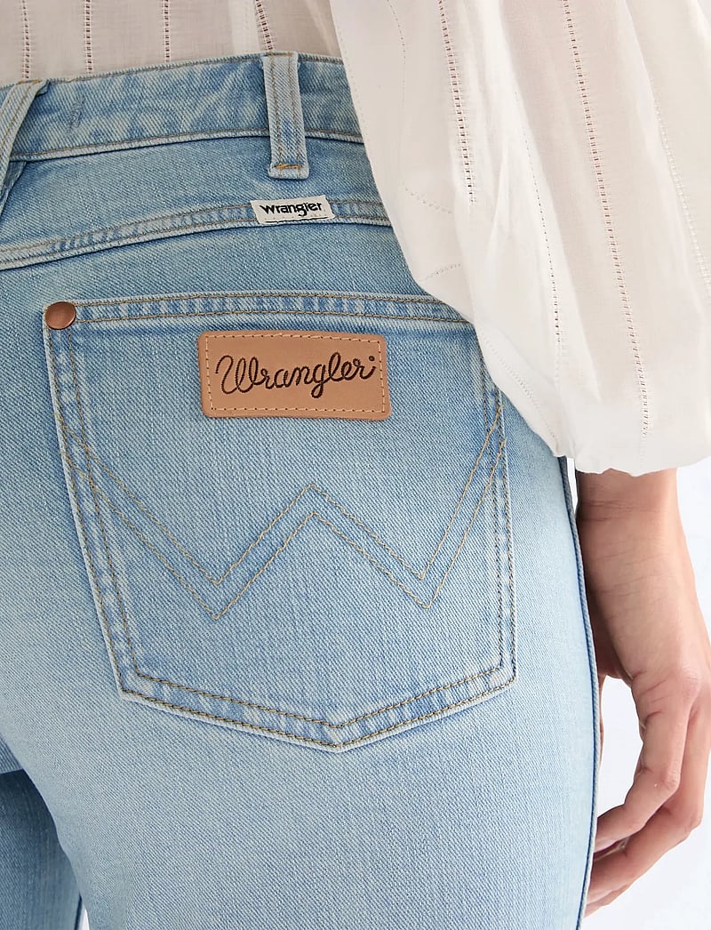 Wrangler - MONTANA - alt eriti laia säärega teksad - court teal - 5