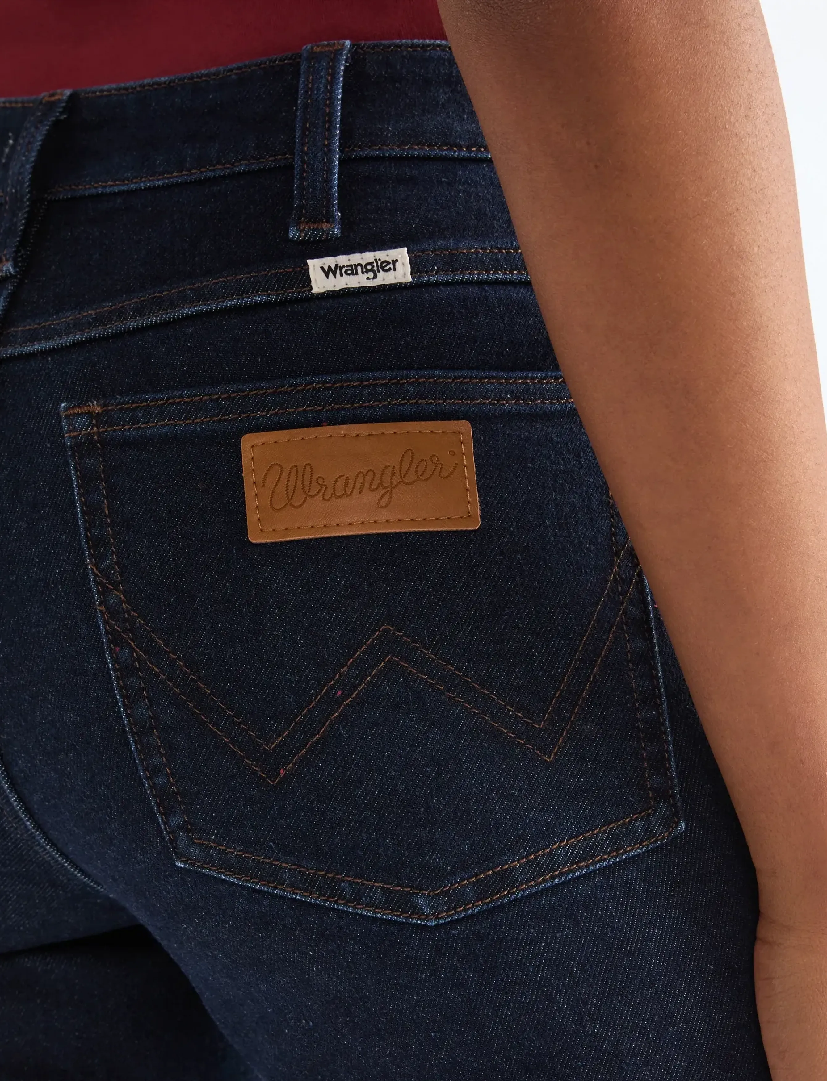 Wrangler - DALLAS - alt laienevad teksad - dark rinse - 5