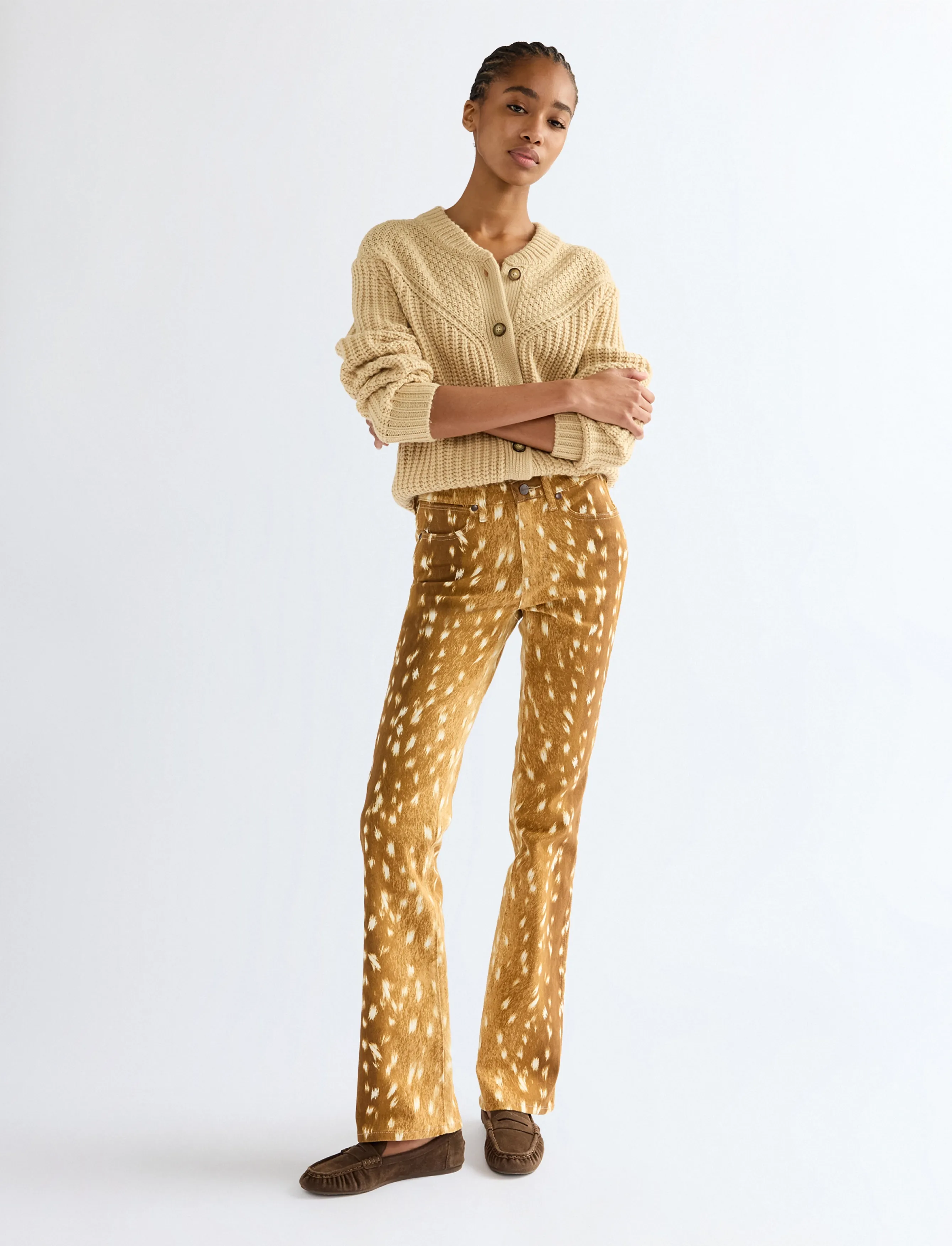 Wrangler - DALLAS - bootcut-jeans - fawn - 3