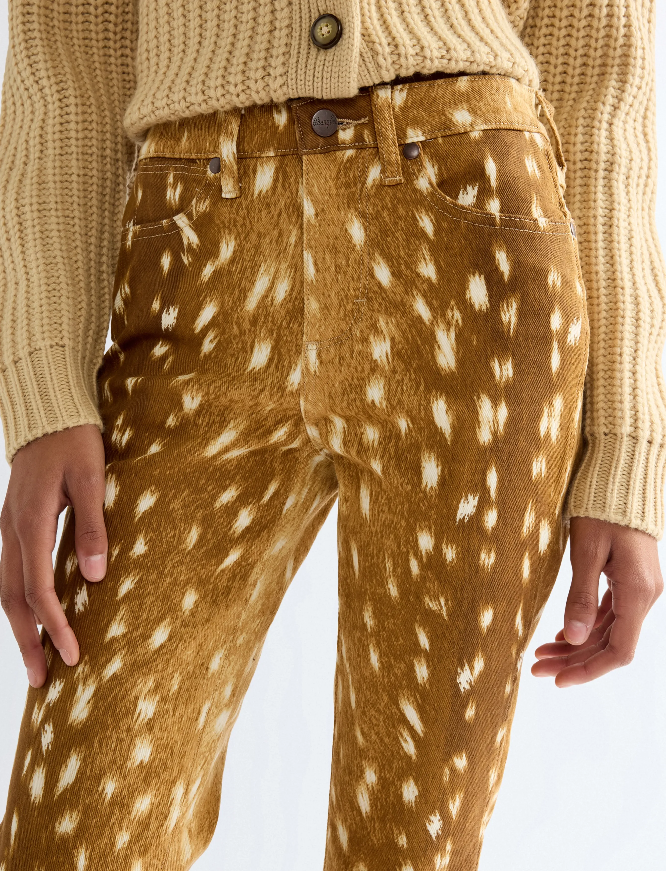 Wrangler - DALLAS - bootcut-jeans - fawn - 5