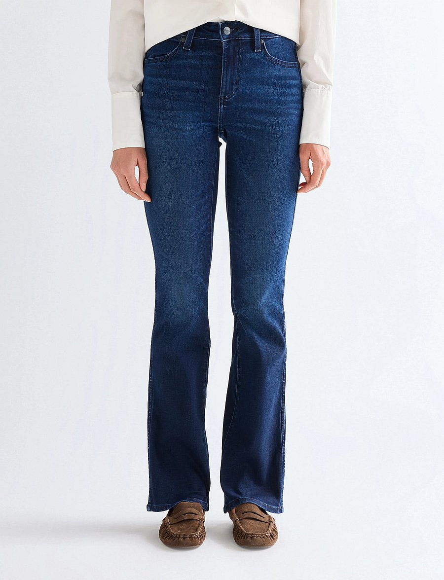 Wrangler - BOOTCUT - alt laienevad teksad - nightshade - 0