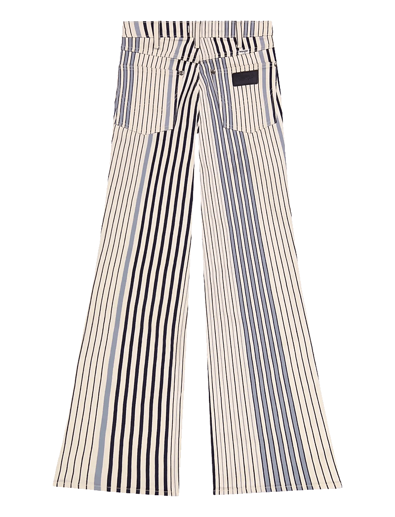 Wrangler - 70S FLARE - flared jeans - multi blue stripe - 2