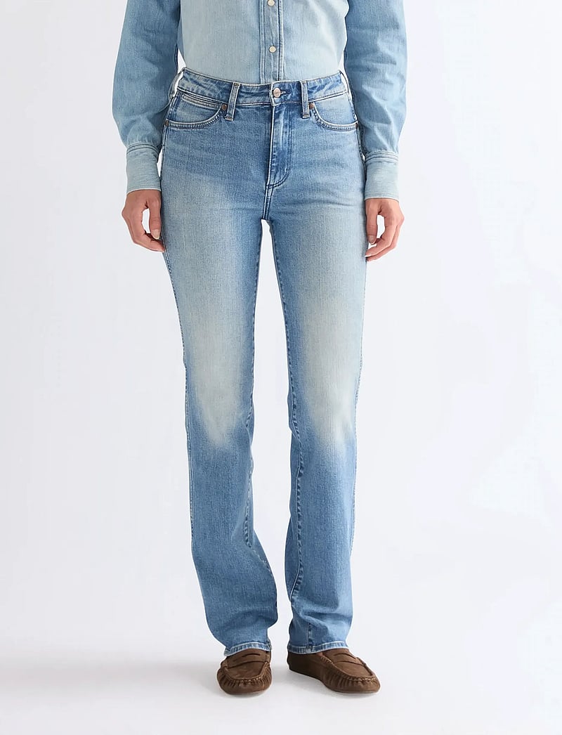 Wrangler - STRAIGHT - straight jeans - american blue - 0