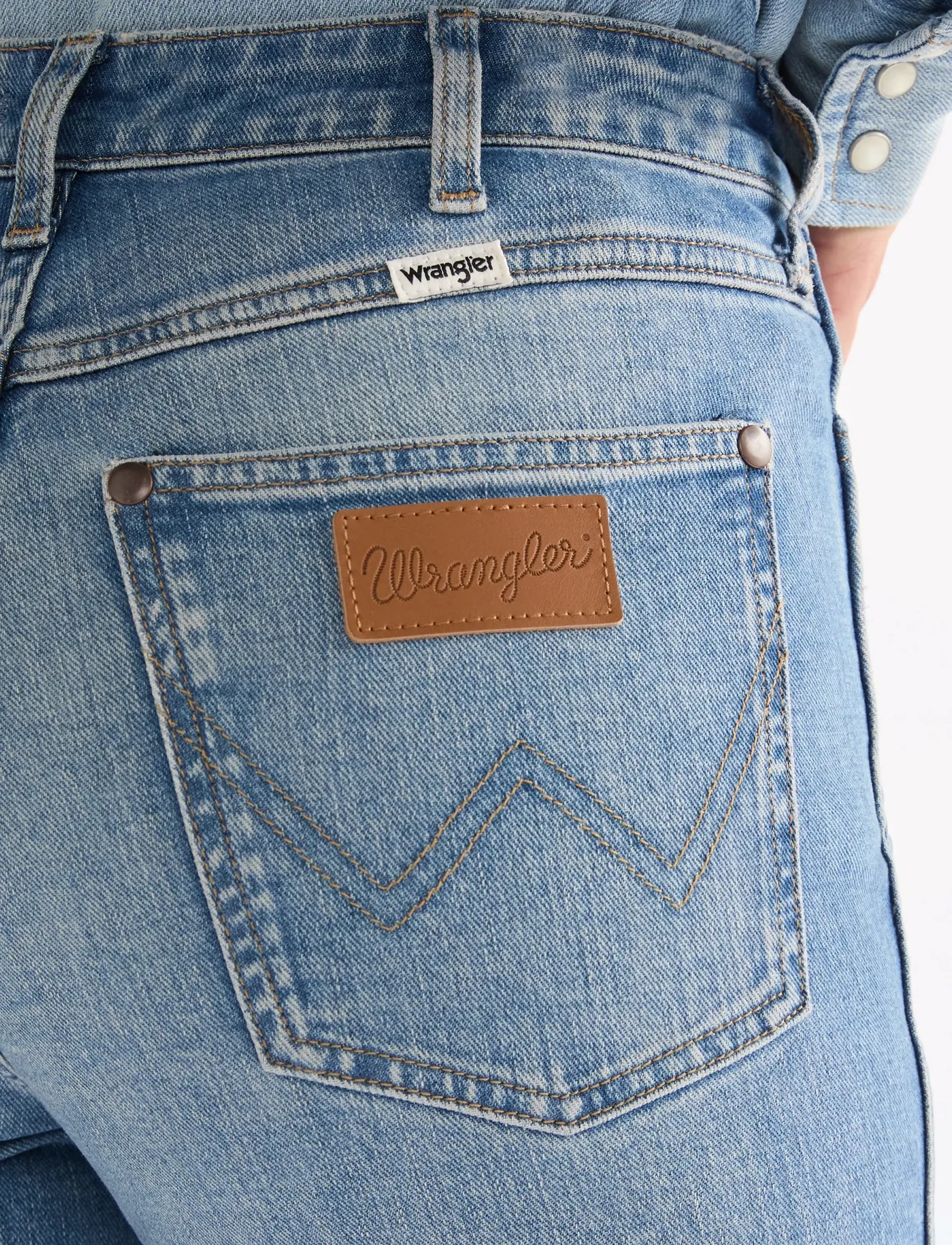 Wrangler - STRAIGHT - gerade jeans - american blue - 5