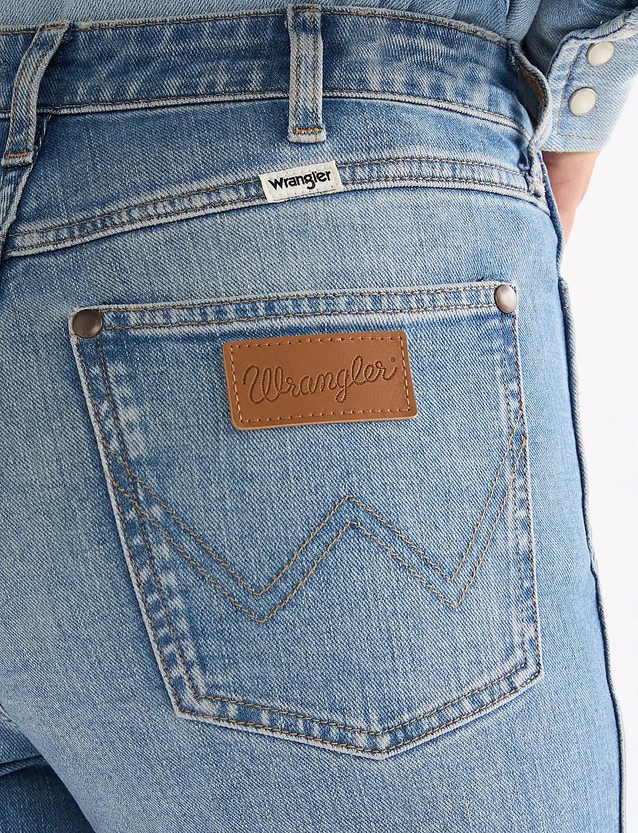 Wrangler - STRAIGHT - gerade jeans - american blue - 5