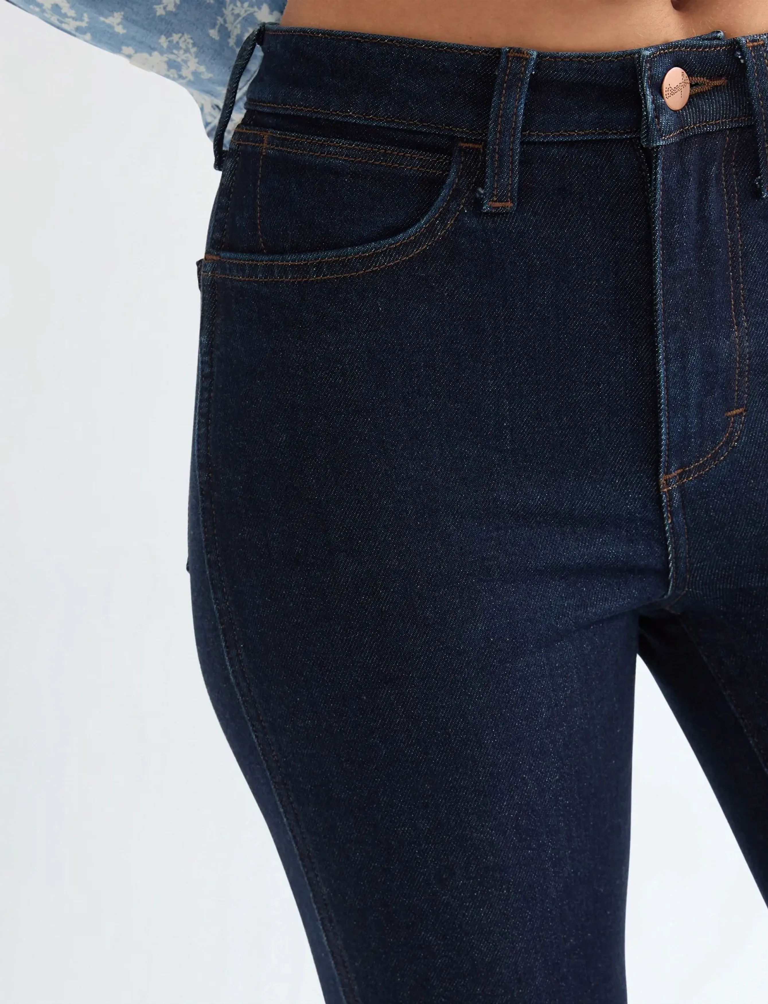 Wrangler - STRAIGHT - raka jeans - dark rinse - 5