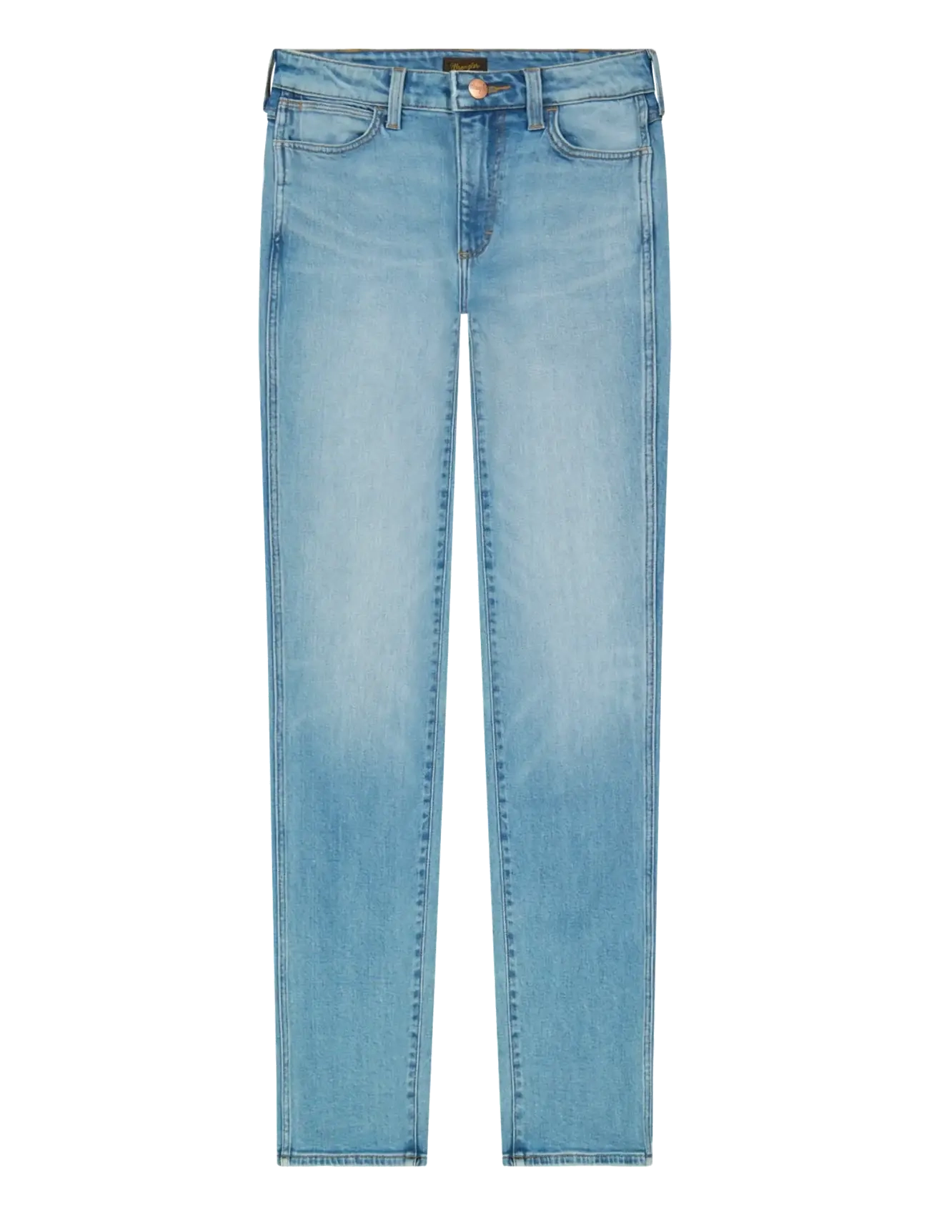 Wrangler STRAIGHT - Jeans - MARBLED PEBBLE / blue