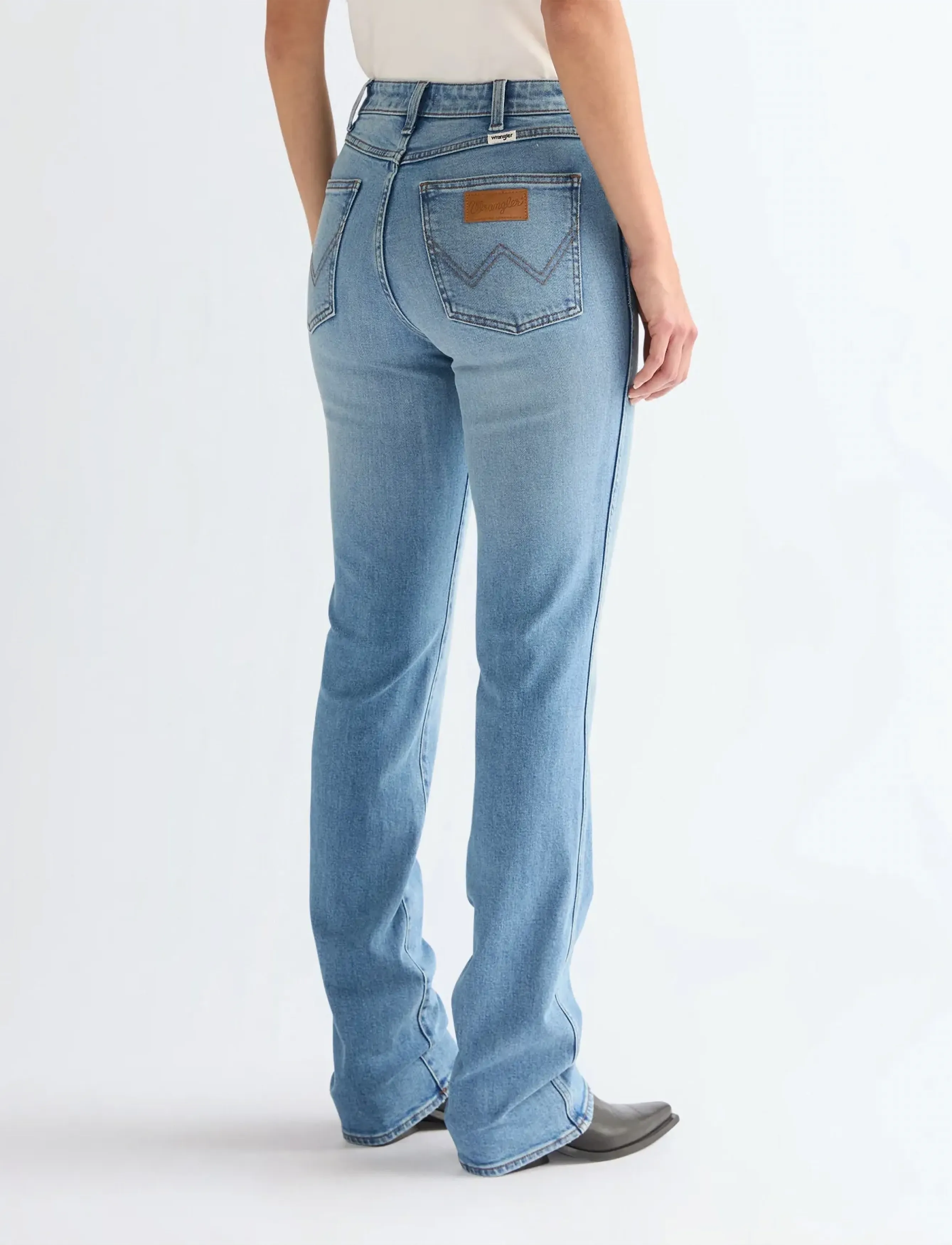 Wrangler - STRAIGHT - straight jeans - marbled pebble - 3