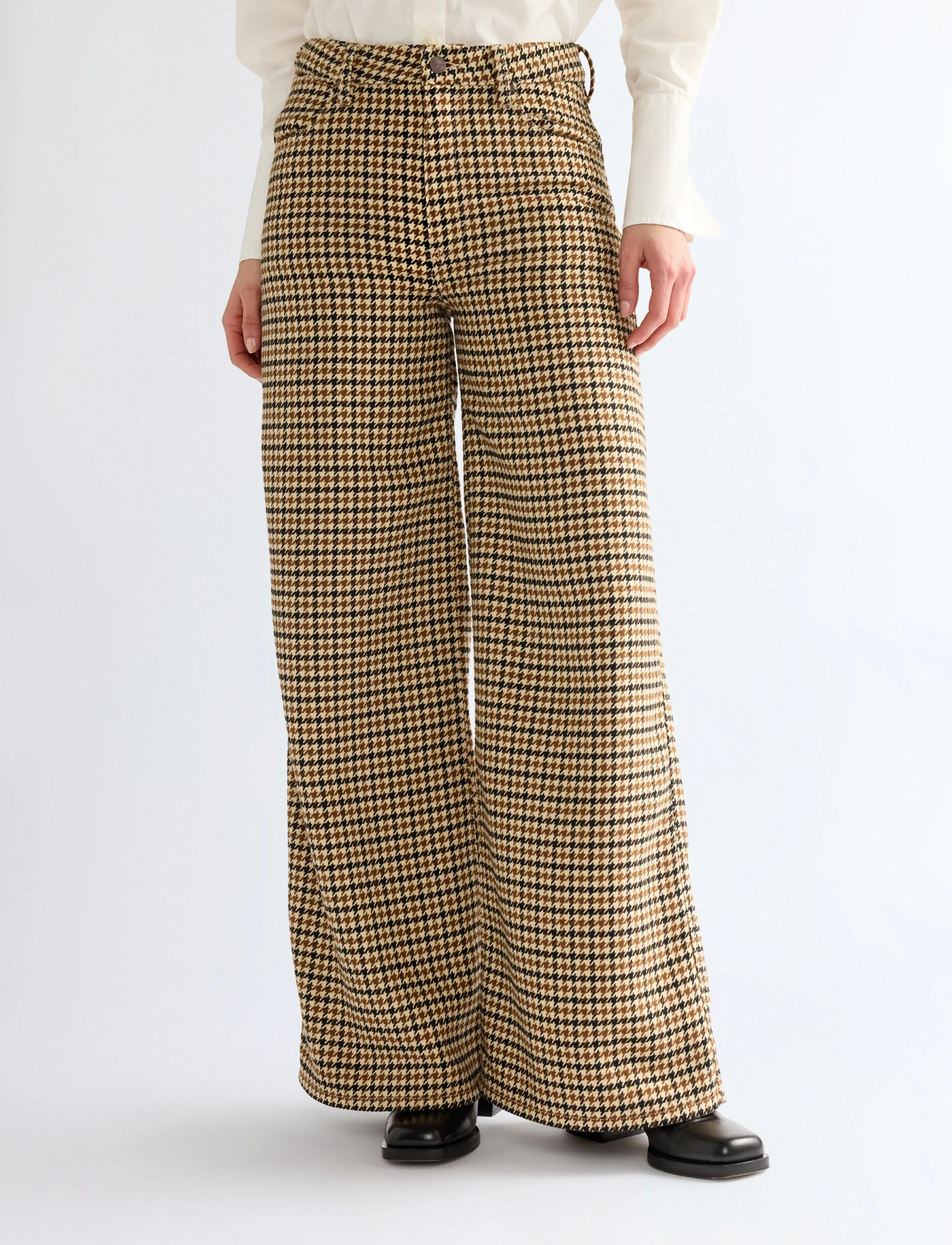 Wrangler CANYON - Vardagsstil - HOUNDSTOOTH BISON / brown