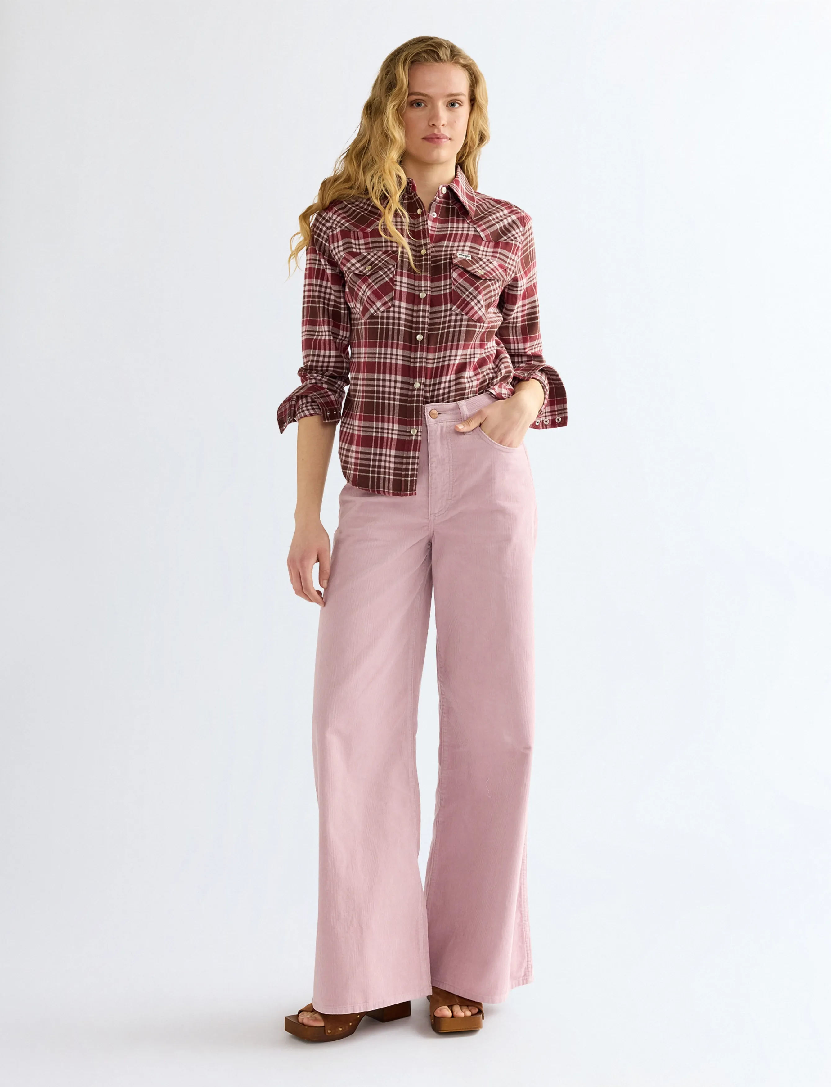 Wrangler - CANYON - laia säärega teksad - keepsake lilac - 3