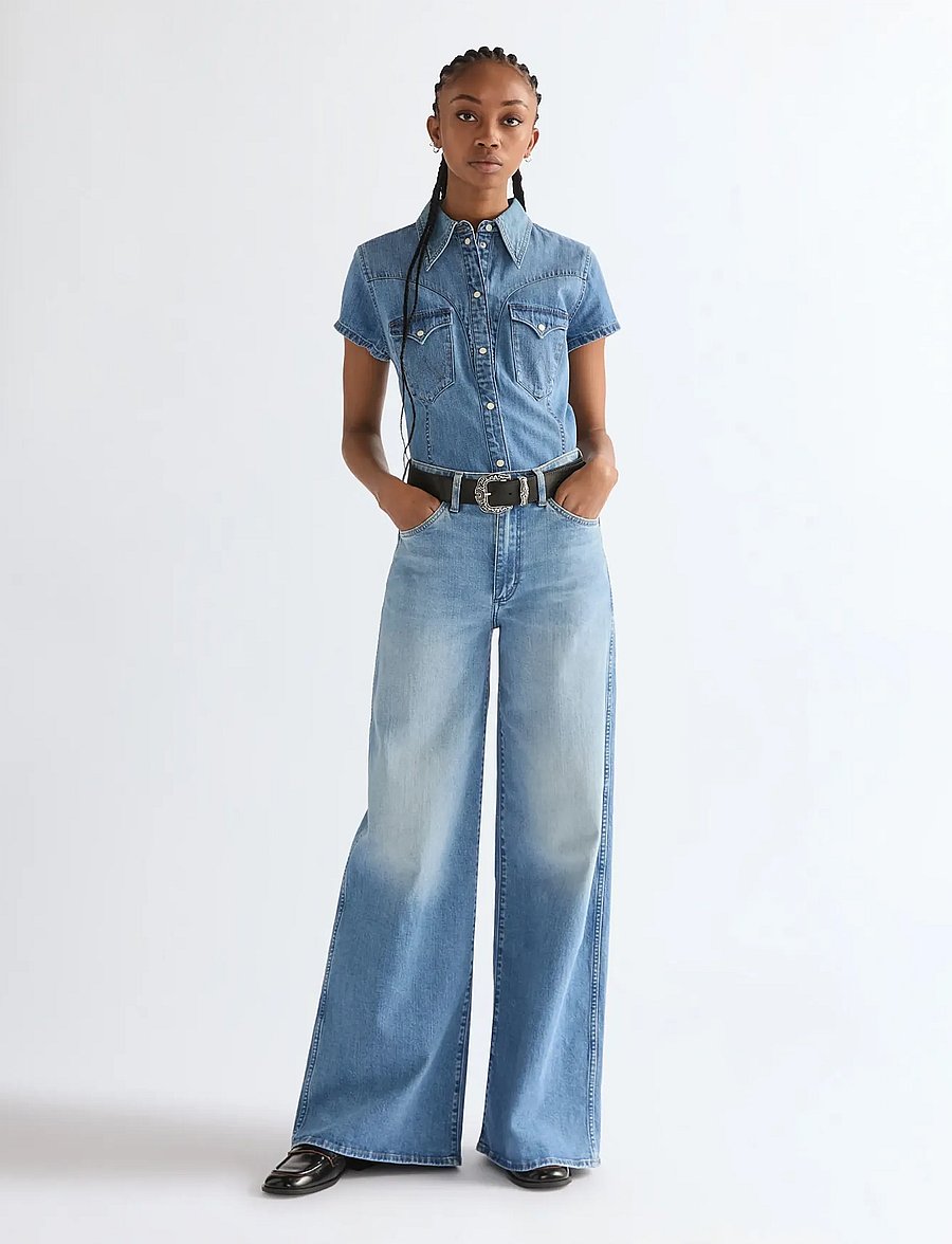 Wrangler - CANYON - hosen mit weitem bein - lotus - 4