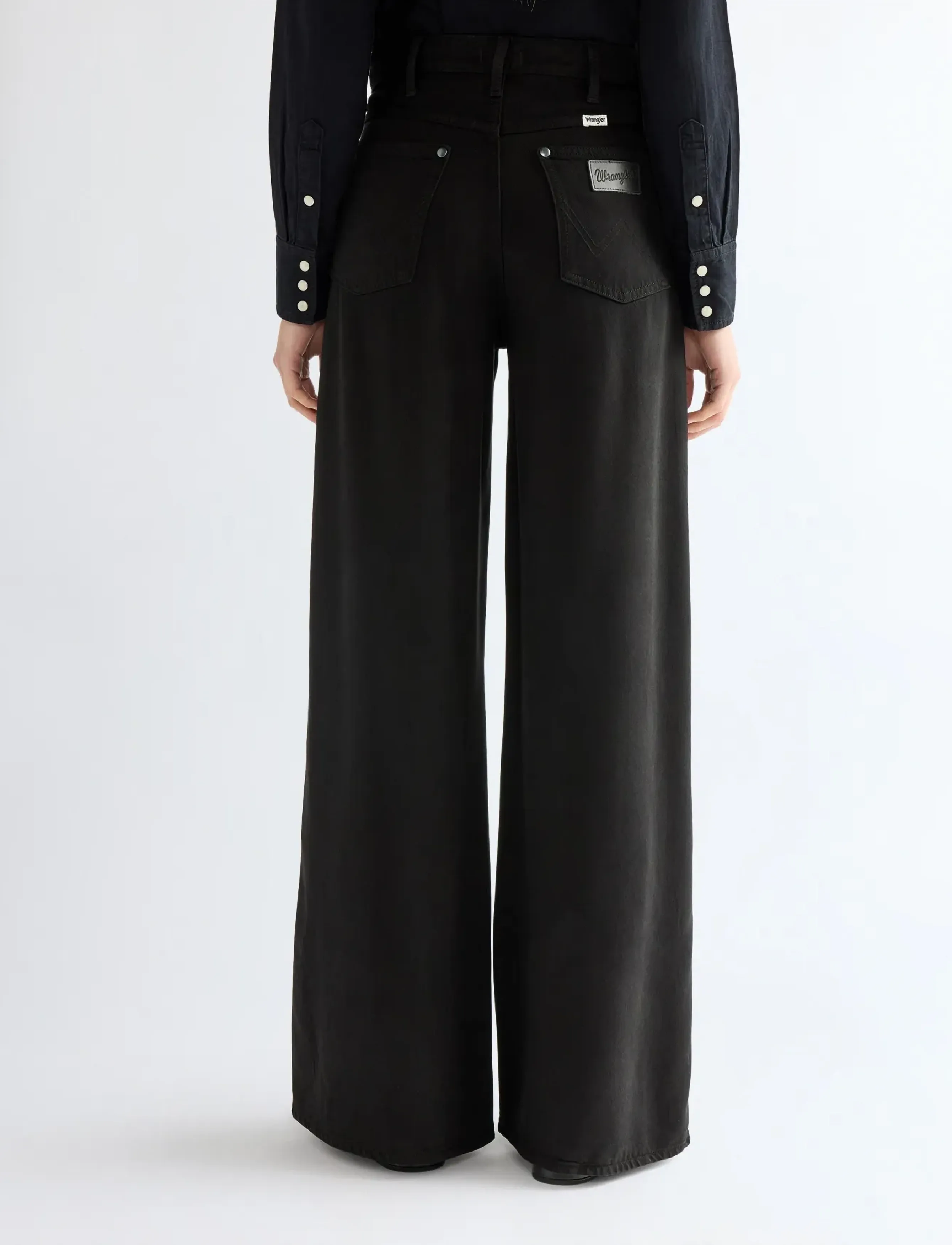 Wrangler - CANYON - brede jeans - midnight ride - 3