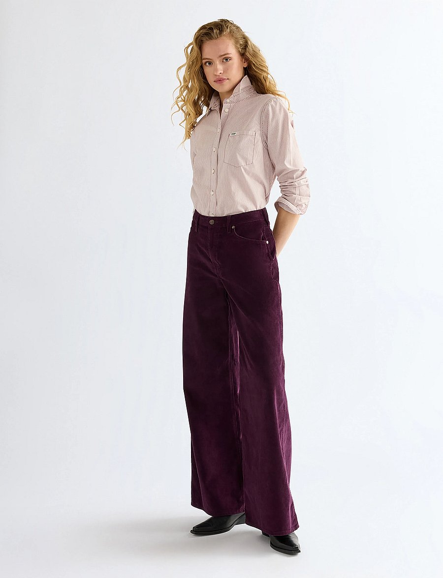Wrangler - CANYON - hosen mit weitem bein - potent purple - 3