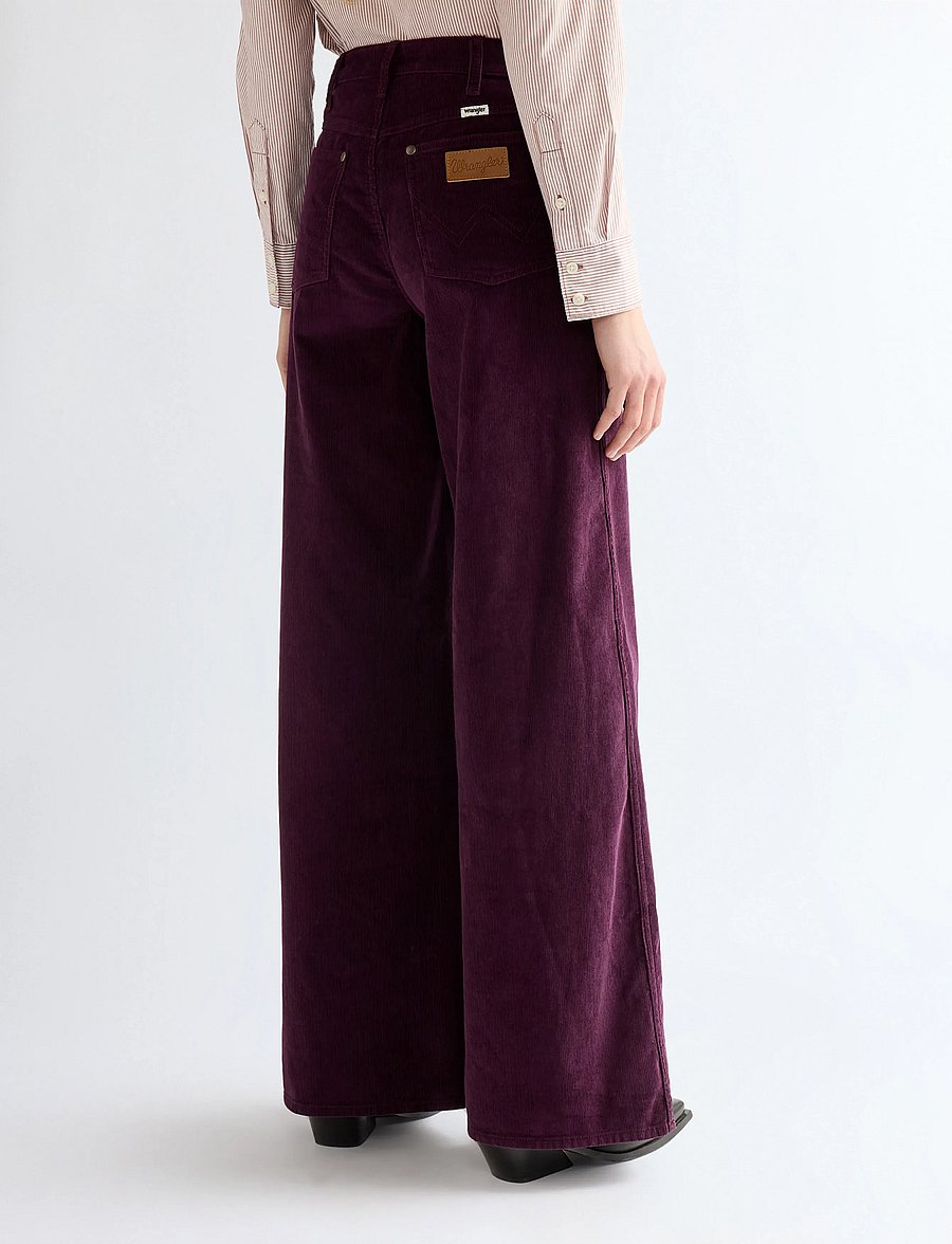 Wrangler - CANYON - hosen mit weitem bein - potent purple - 4