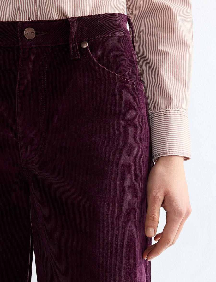 Wrangler - CANYON - hosen mit weitem bein - potent purple - 5