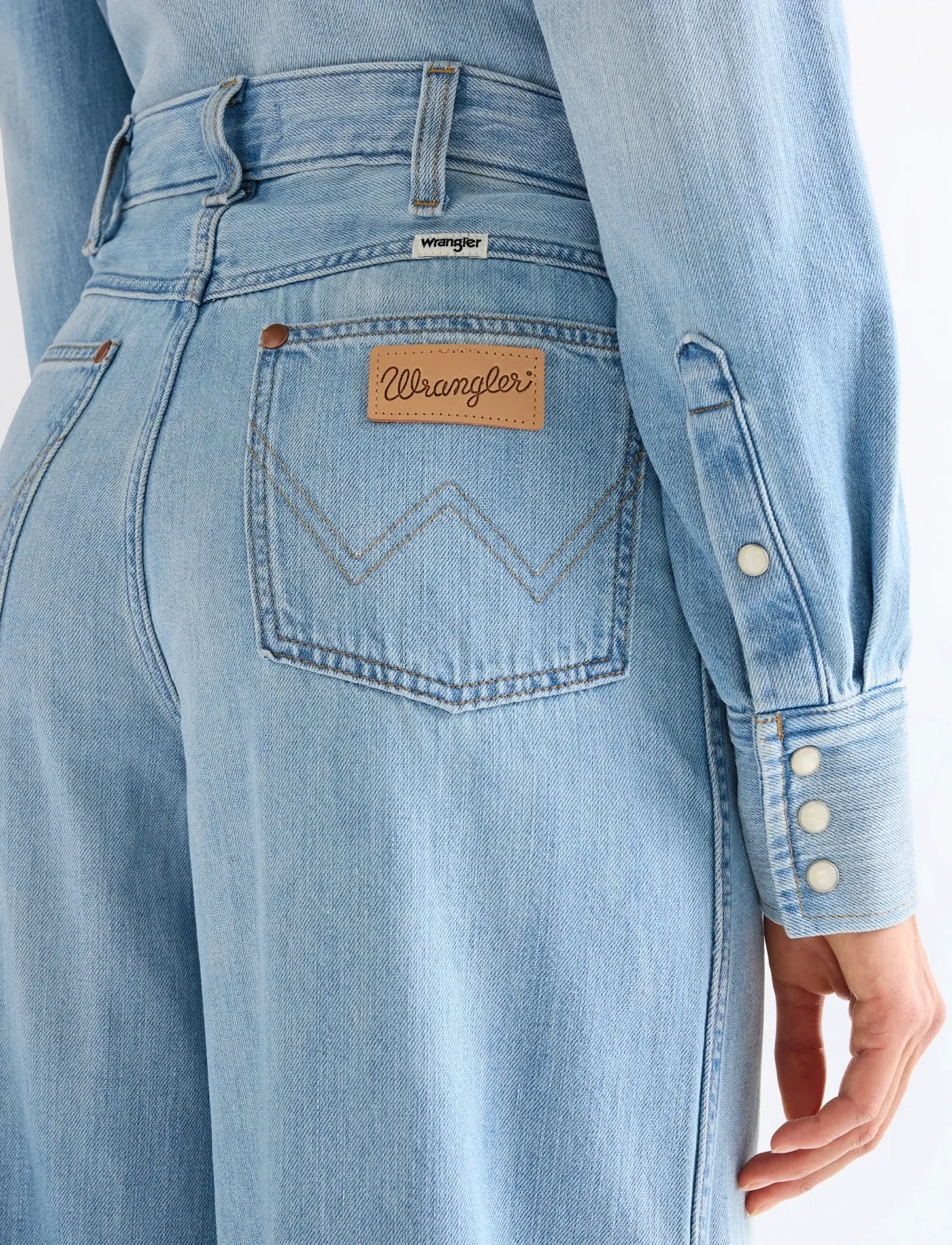 Wrangler - CANYON - brede jeans - trophy twilight - 5