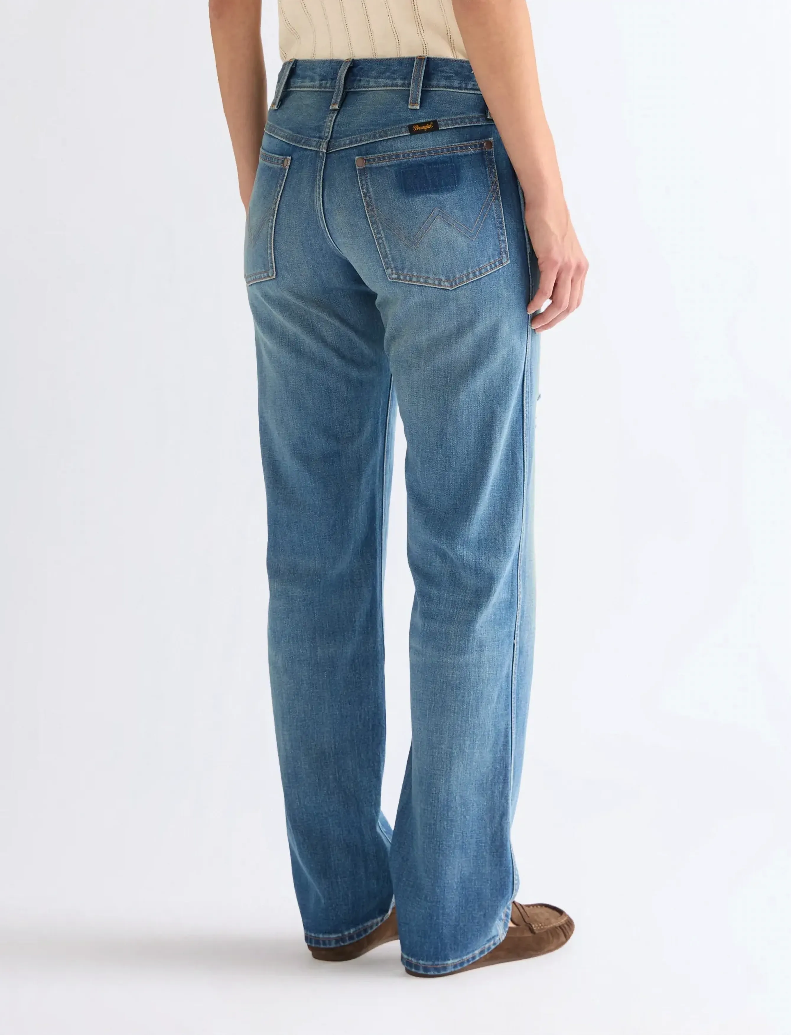 Wrangler - LOW RISE COWBOY JEAN - straight jeans - mustang meadow - 2