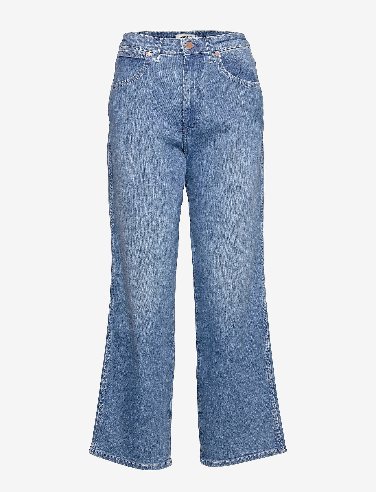 Wrangler Mom Relaxed - Wide leg jeans 