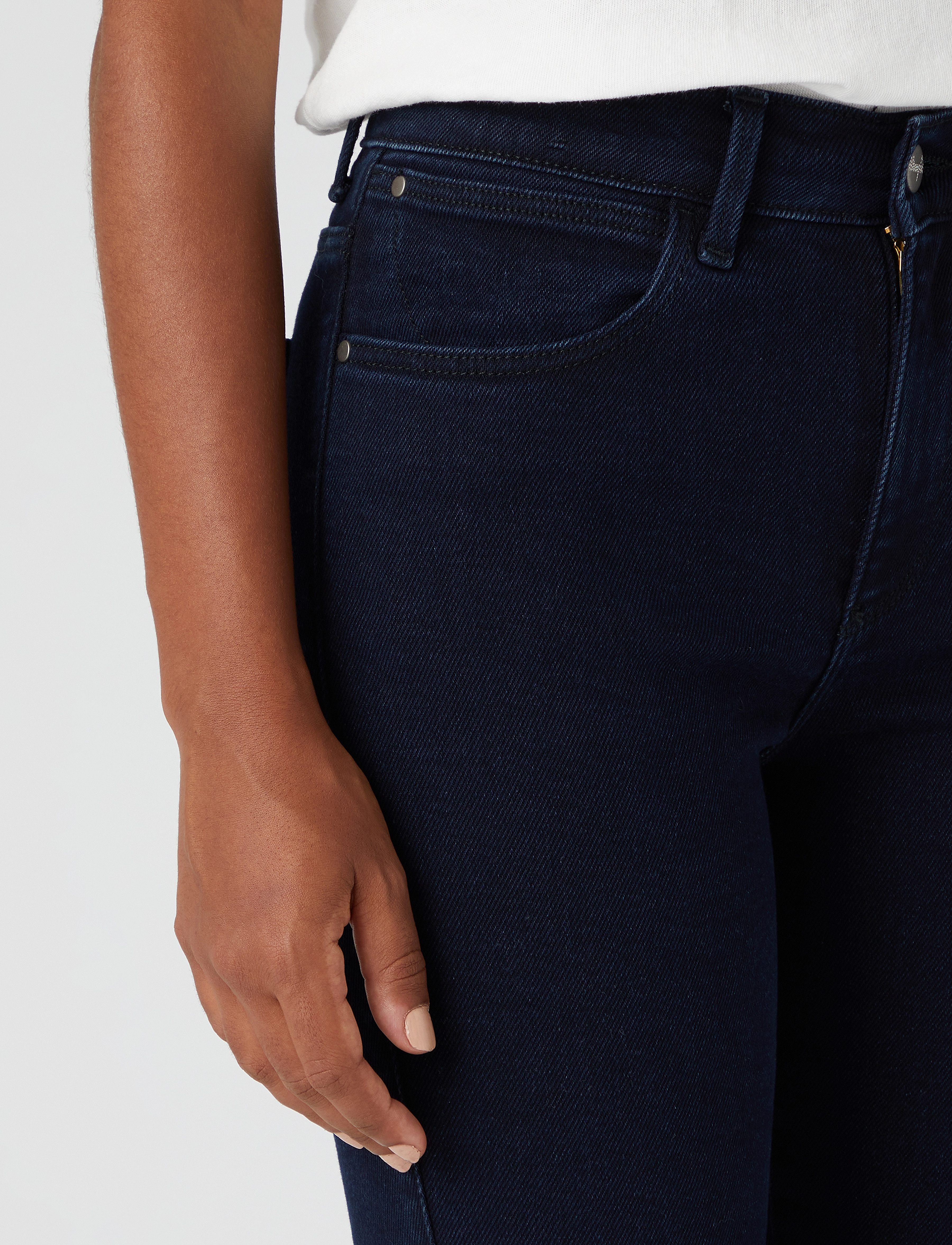 Wrangler - HIGH RISE SKINNY - skinny jeans - before dark - 5