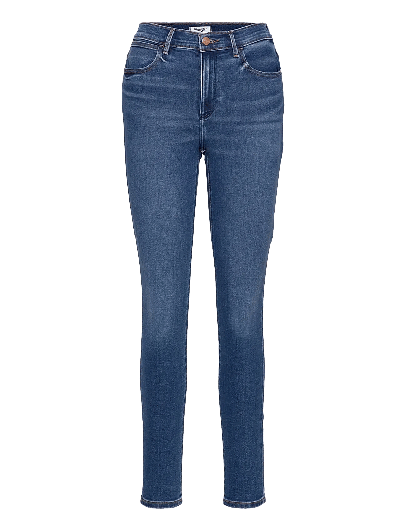 Wrangler - HIGH RISE SKINNY - skinny jeans - camellia - 1